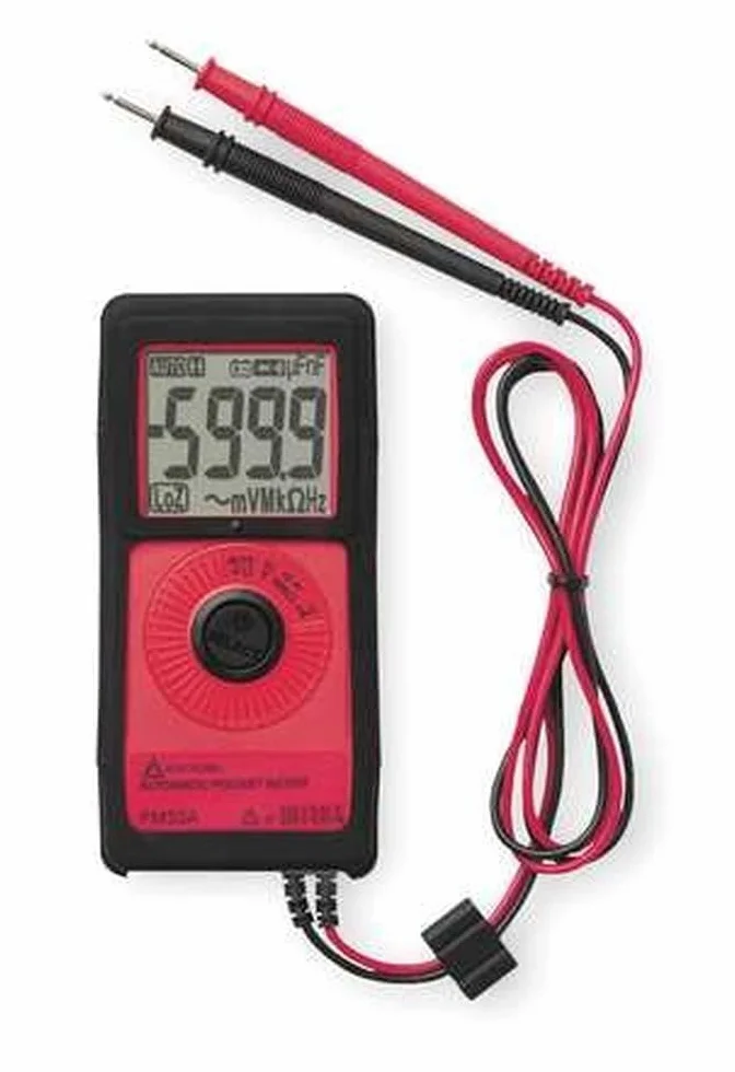PM55A Multimetro digitale tascabile, funzione di selezione automatica