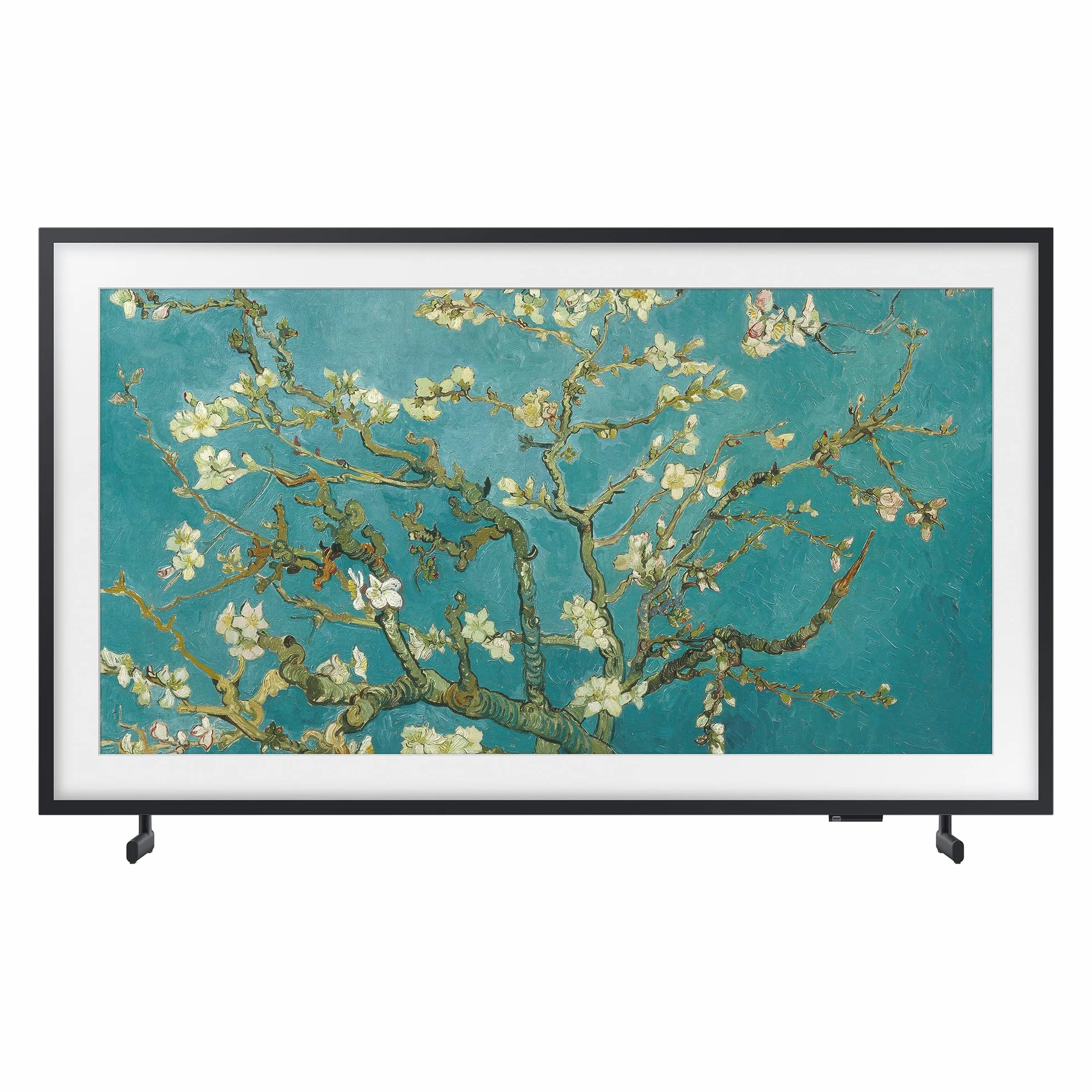 Samsung Lifestyle TV QE32LS03CBUXZT The Frame QLED Full HD, Smart TV 32" Matte Display, Art Mode, OTS Lite, Integrato con Bixby e Alexa compatibile con Google Assistant, Black 2023