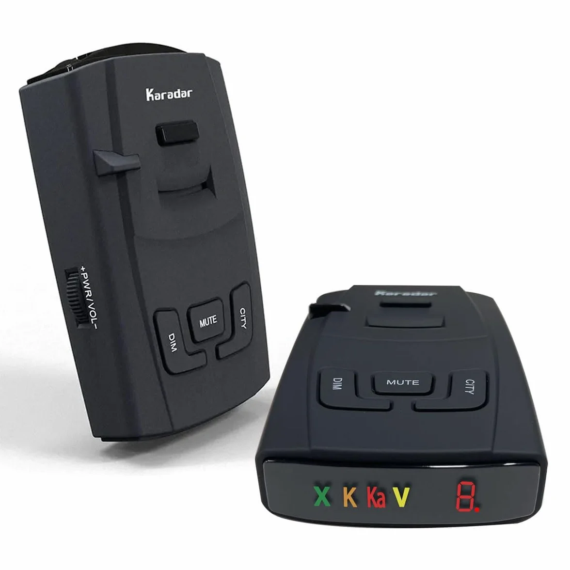 Rilevatore radar X/K/Ka Band & Laser Detection, rilevabile polizia Speed Trap Detector per auto LaserEye e False Alert Filtering S360 (KARADAR)