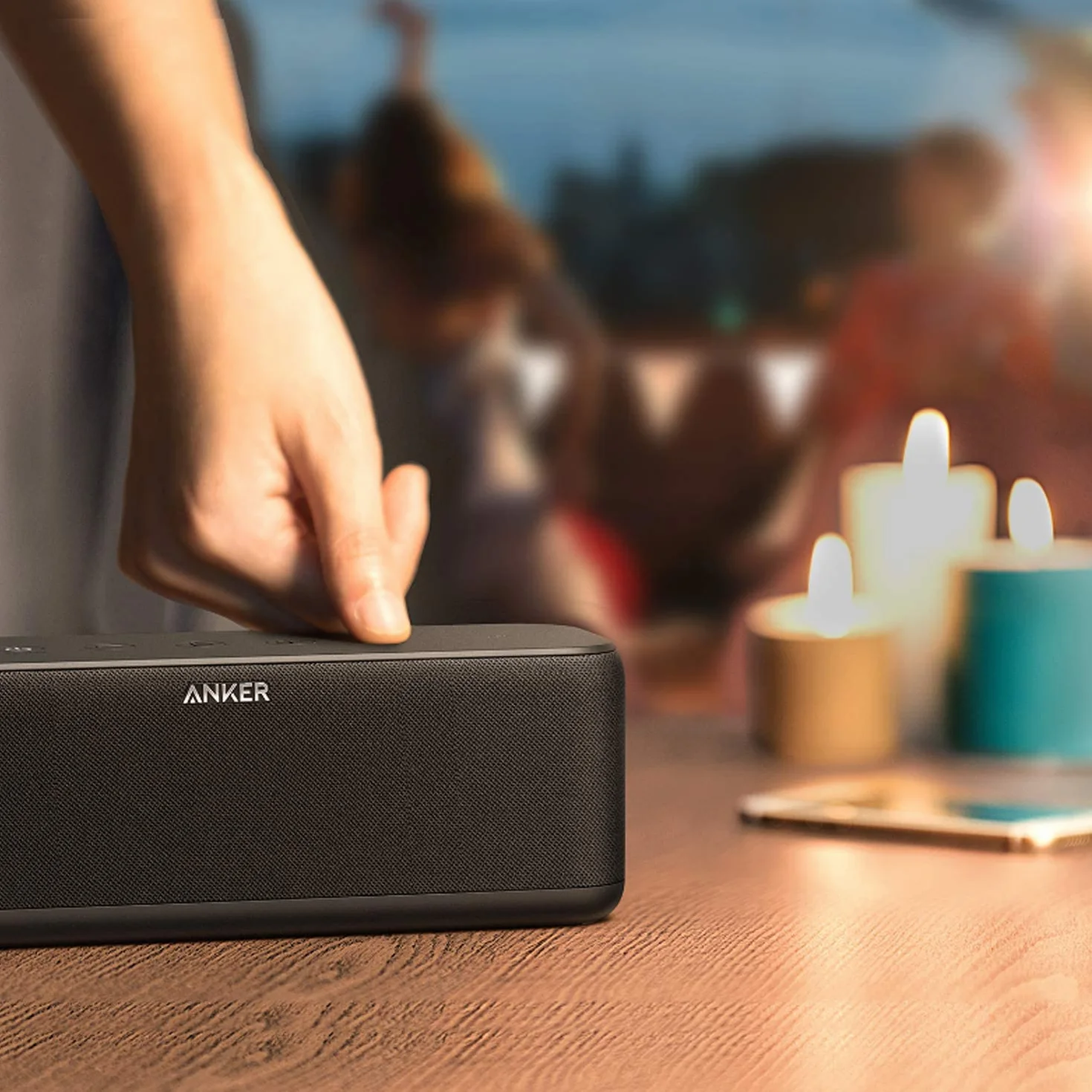 Anker Soundcore Speaker Portatile Bluetooth Boost 20W con Tecnologia BassUp, 12 Ore di Autonomia, Resistente all'Acqua IPX5, Raggio Bluetooth 20 Metri con Suono e Bassi Superiori