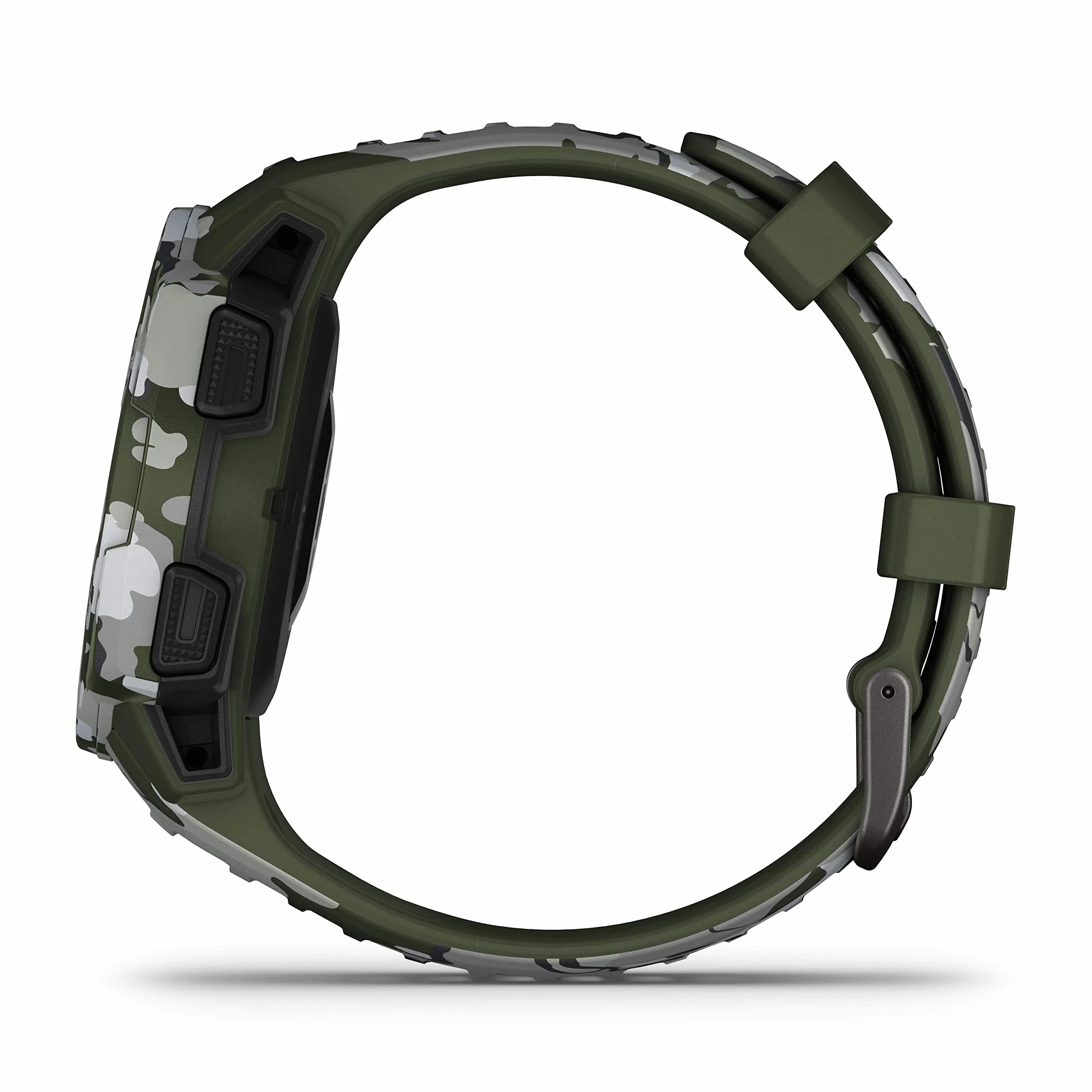 Garmin Instinct Solar, Smartwatch Gps con Ricarica Solare, Lichen Camo, 4.5 x 4.5 x 1.53 cm (Ricondizionato)