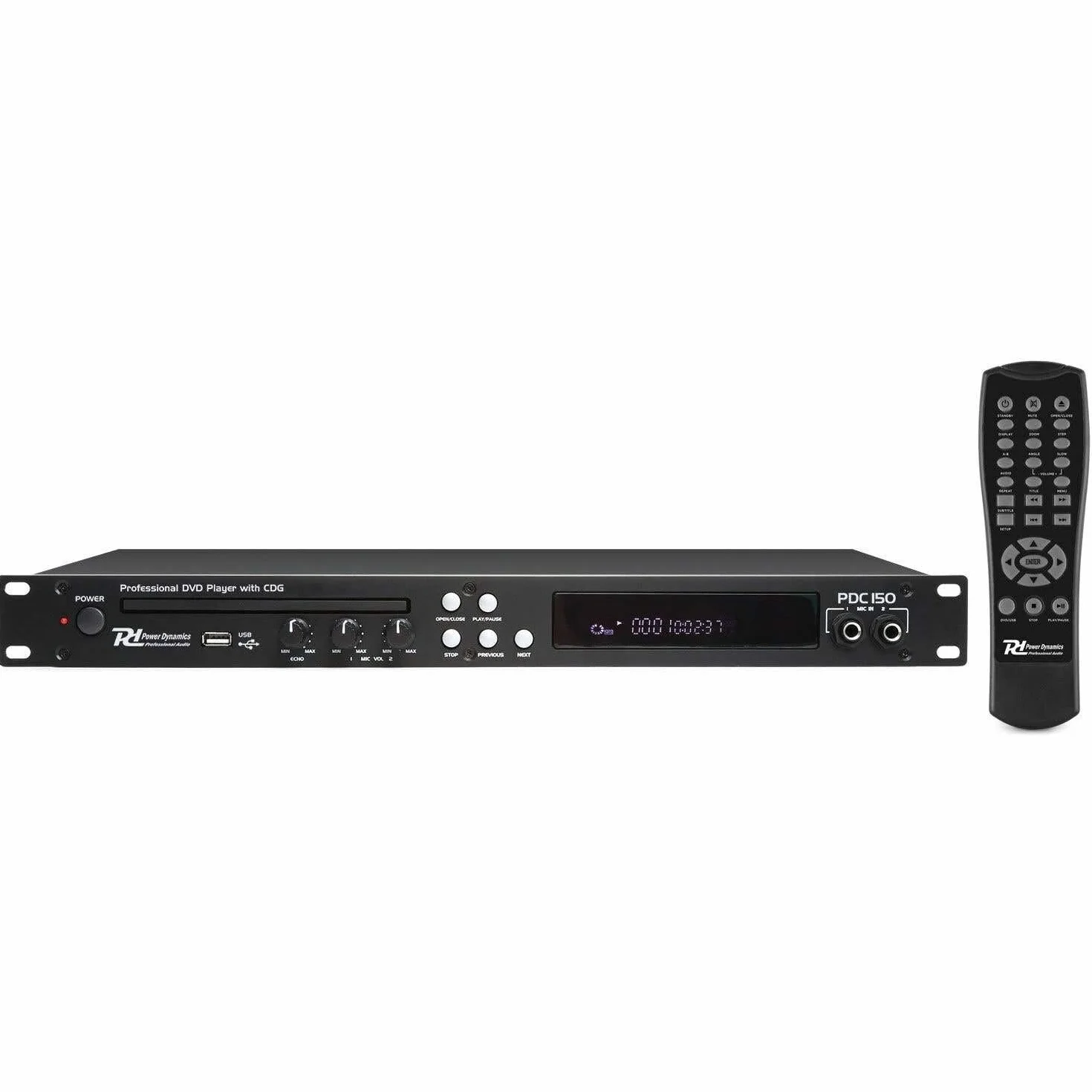 Potenza Dynamics PDC150 19 Lettore Dvd con USB e CD + G