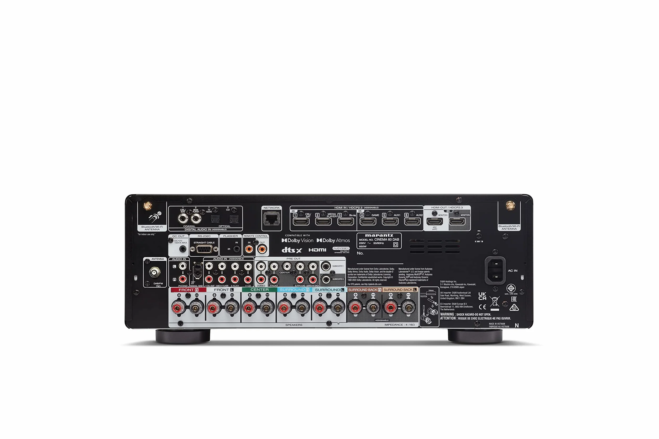 Marantz Cinema 60 AV Amplificator Dab Black