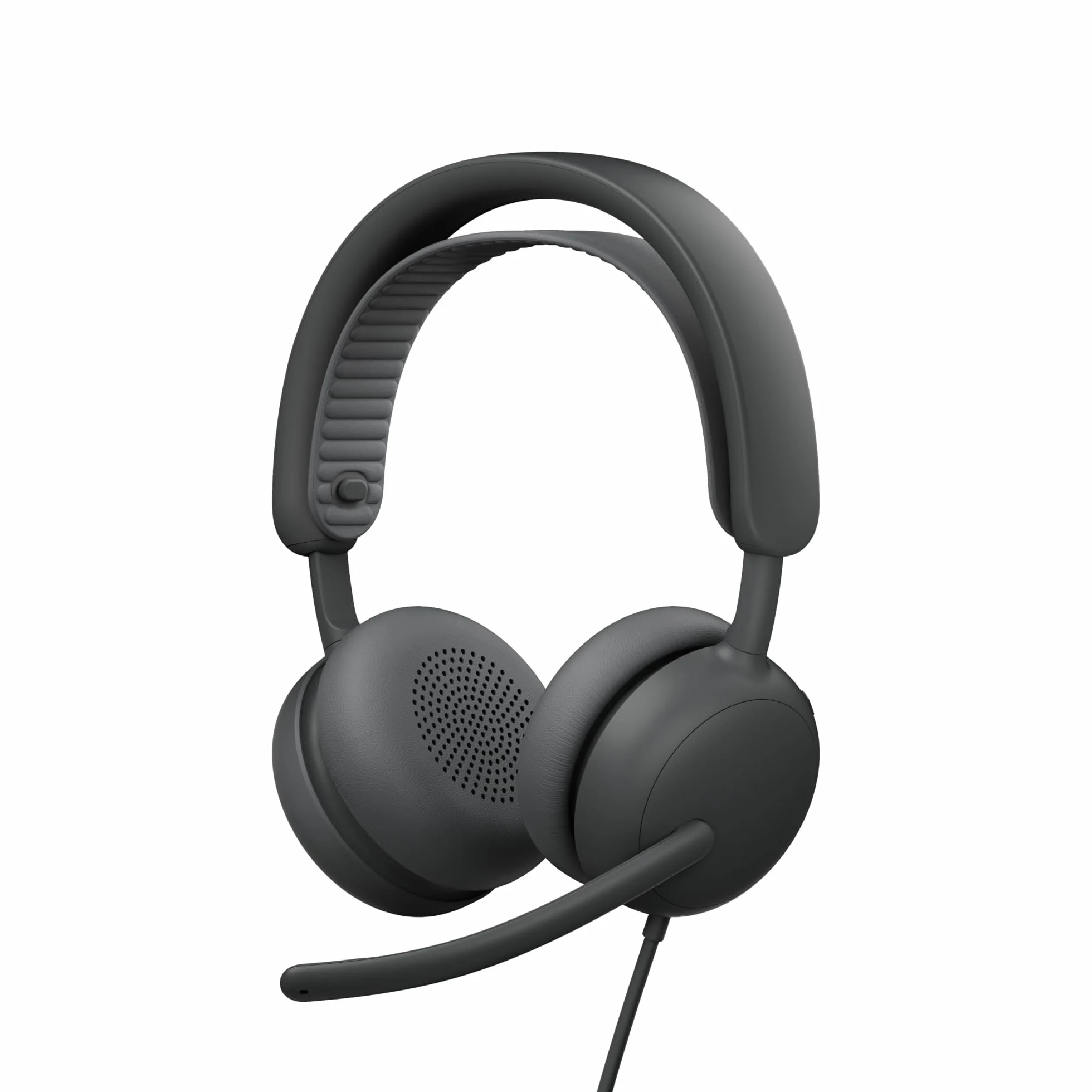 Logitech Zone Wireless 2 ES for Business - Cuffia con microfono wireless con cancellazione del rumore con ANC ibrida adattiva, Bluetooth, USB-C e USB-A, certificazione Microsoft Teams - Grafite