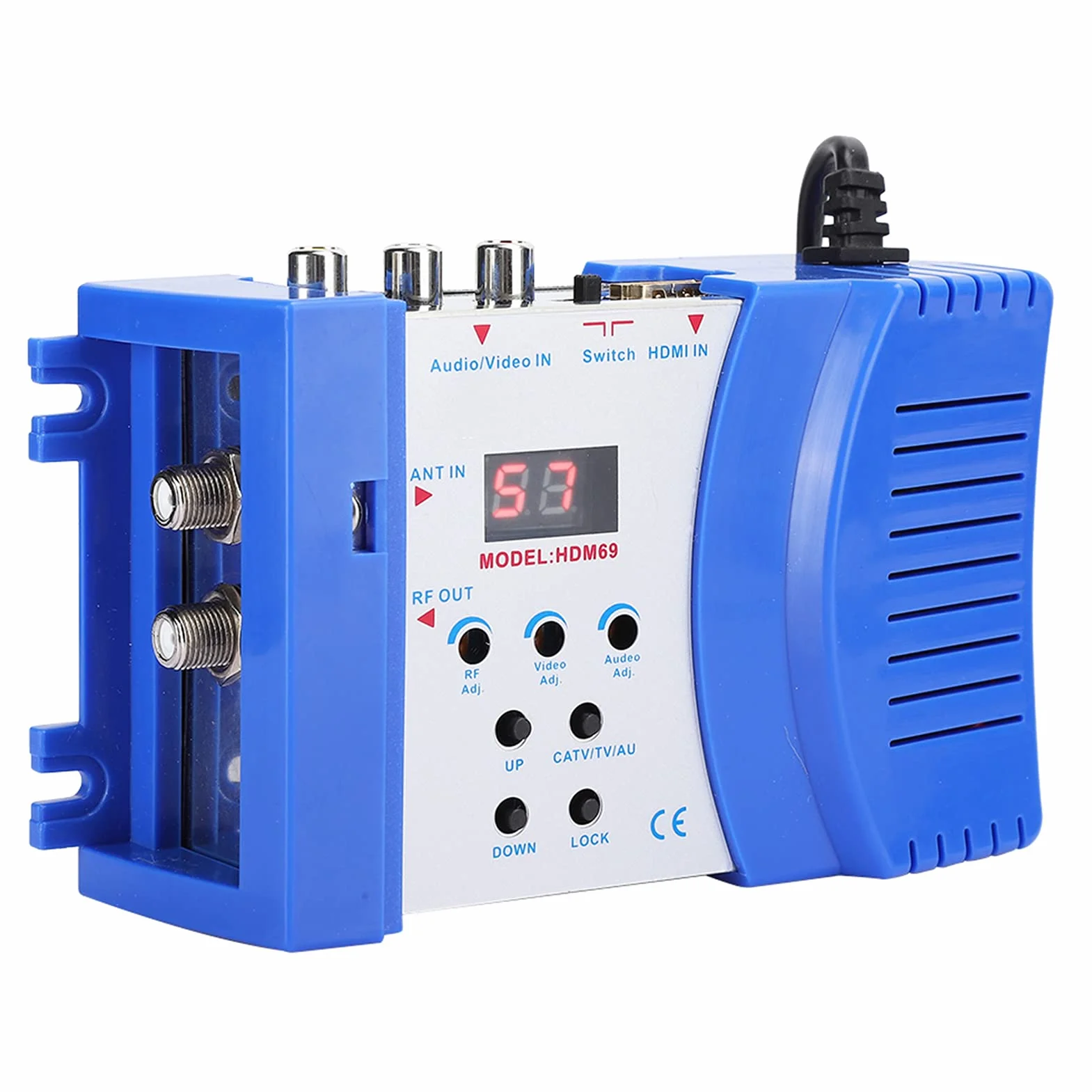 Bewinner HDM69 Modulatore Interfaccia Multimediale HD RF Digitale Convertitore AV a RF VHF/UHF PAL