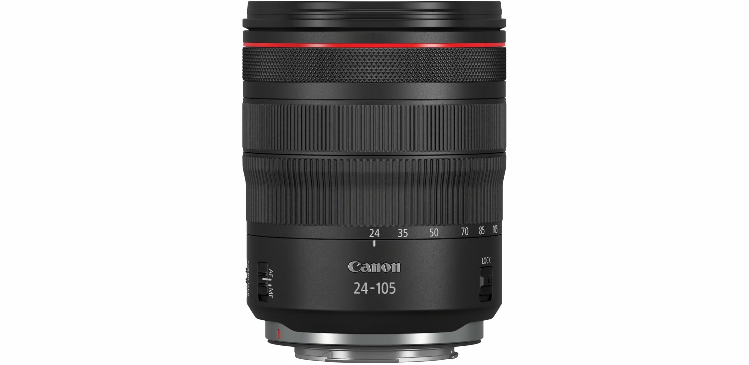 Obiettivo Canon RF 24-105mm f/4L IS USM - Obiettivo Zoom per Fotografia e Video - Stabilizzatore d'Immagine a 5 Stop - Motore Nano USM - Compatto