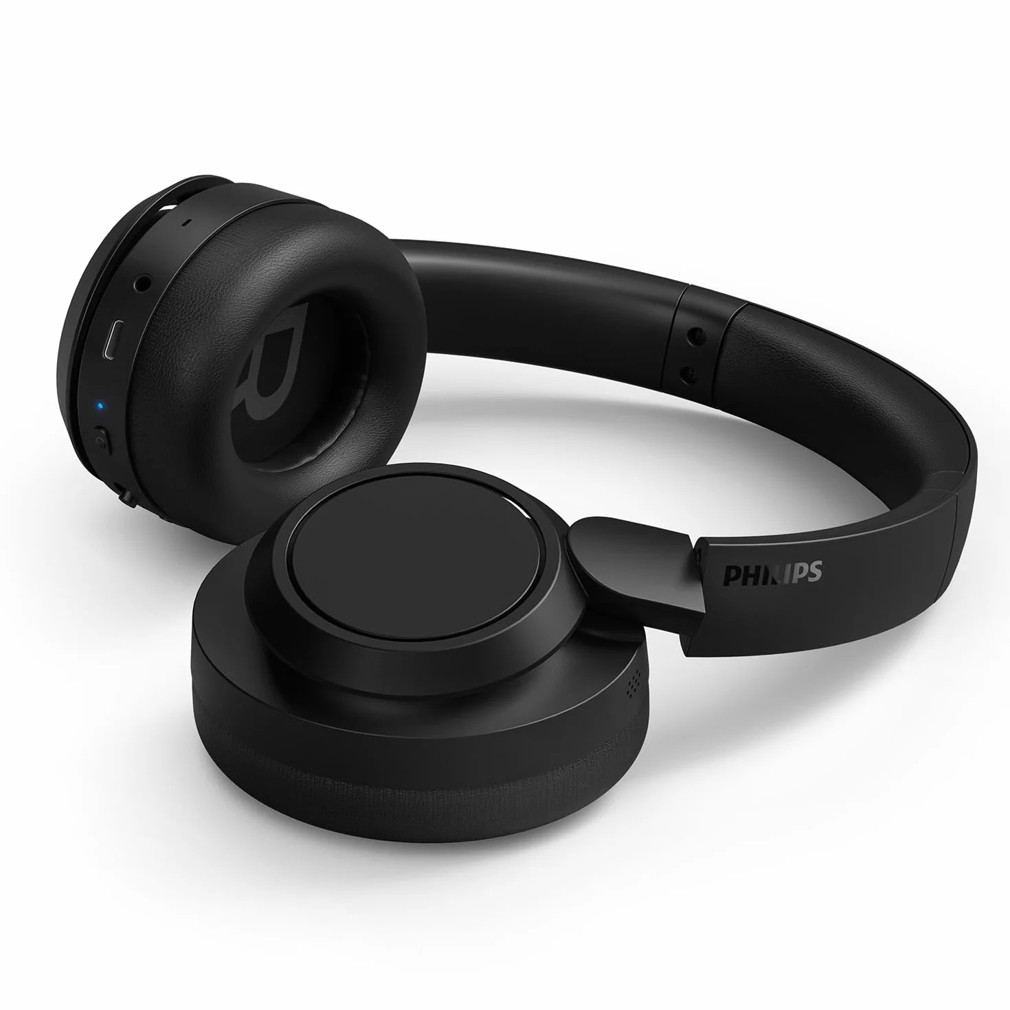 Philips TAH6509BK/00 Cuffie Bluetooth wireless Over-Ear con cancellazione del rumore - qualità superiore della chiamata, assistente vocale compatibile con 70 ore di tempo di riproduzione - Nero, 2024