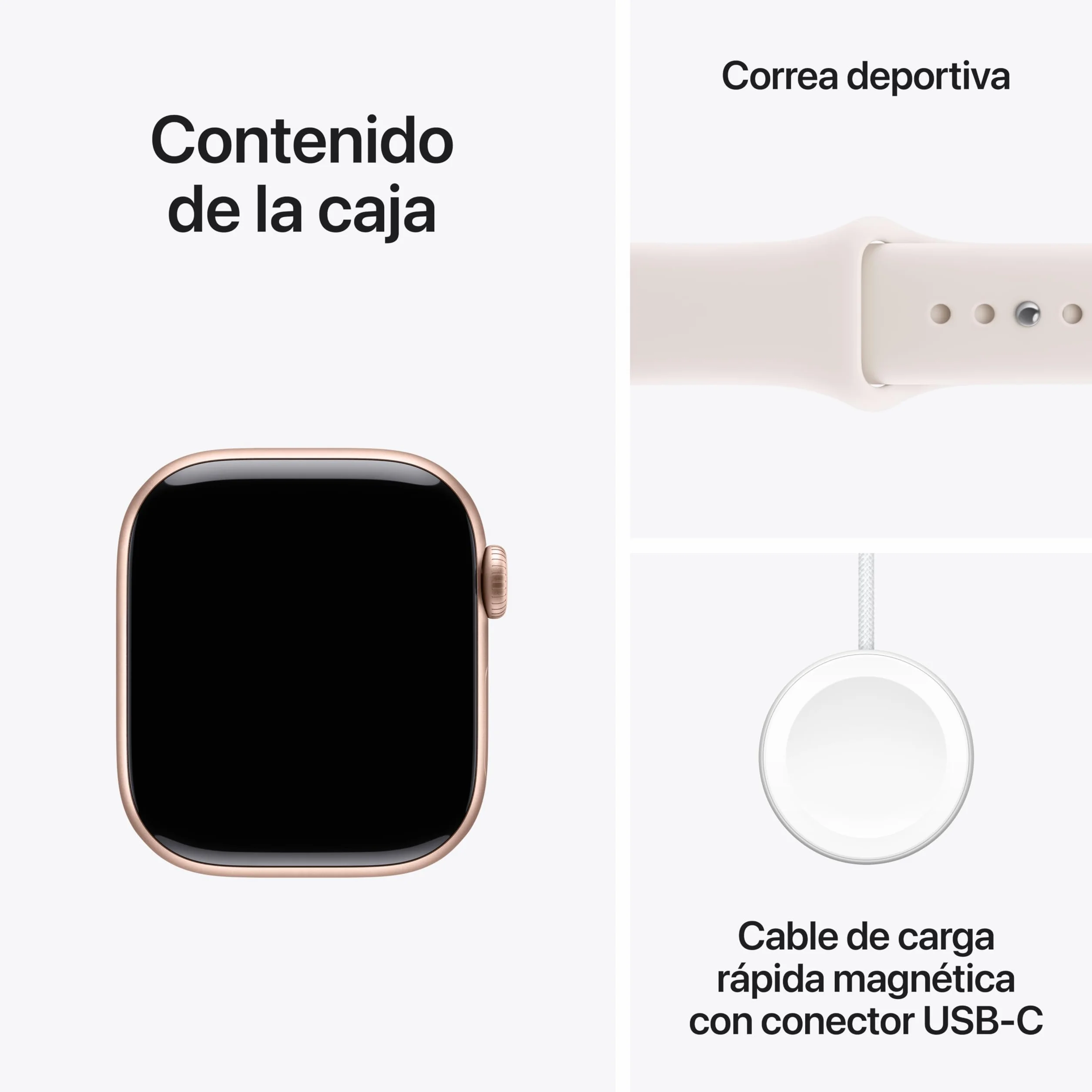 Apple Watch Series 11 GPS con Caja de Aluminio en Oro Rosa de 42 mm y Correa Deportiva Rosa Rubor-Talla S/M (Ricondizionato)