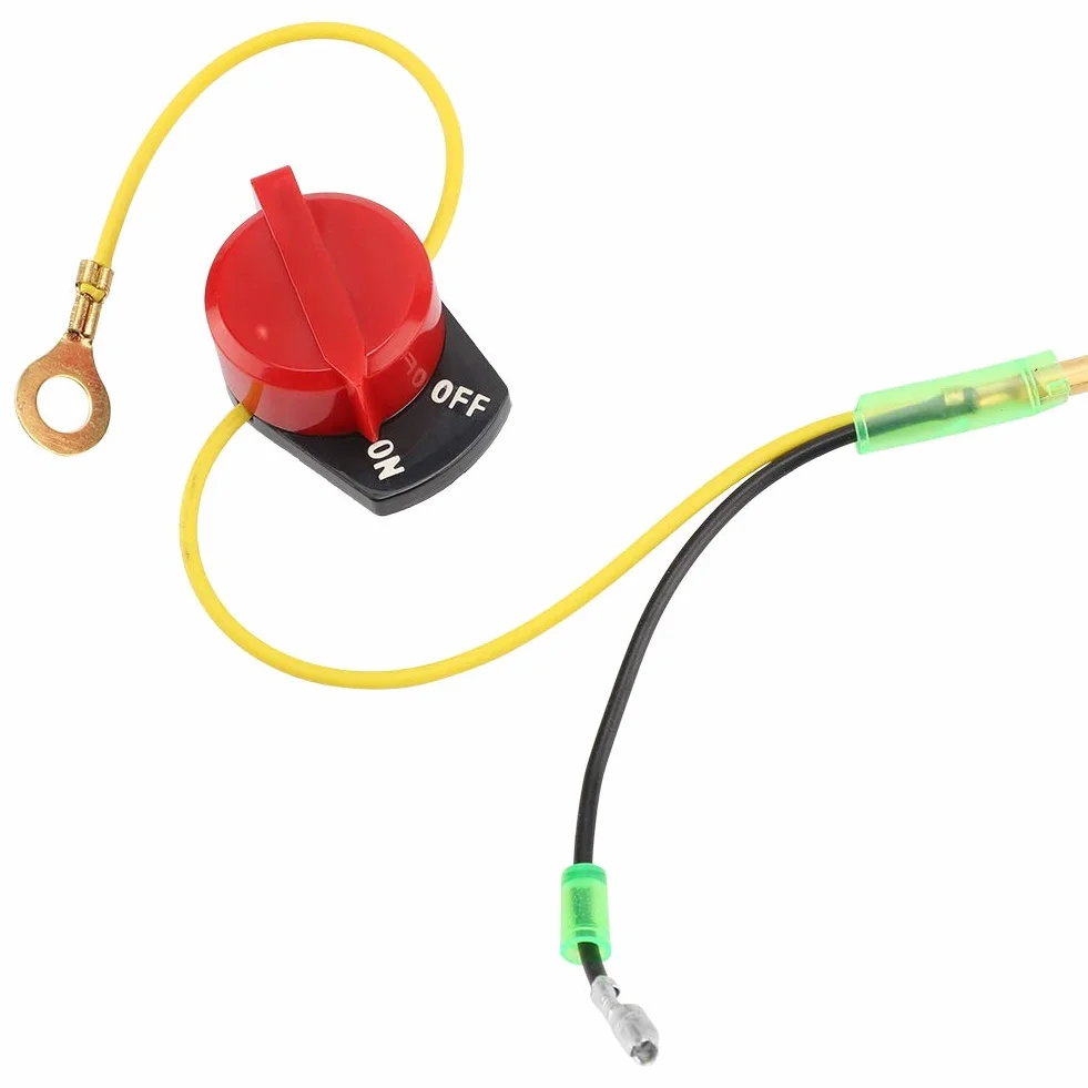 Interruttore di arresto motore On Off per Gx110 Gx120 Gx160 Gx200 Gx240 Gx270 Gx340 Gx390 Pulsante di blocco