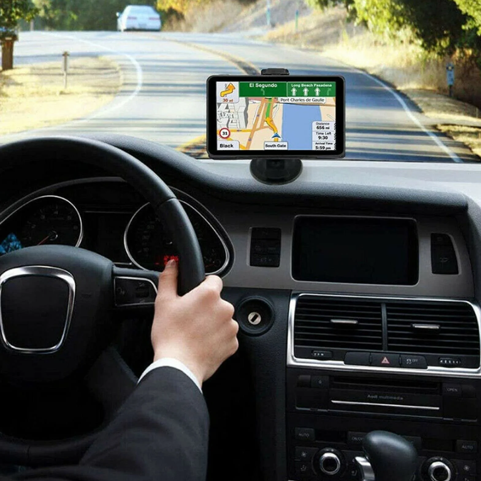 Navigazione GPS 7 Pollici HD Touch Screen 8 GB ROM 256 MB WiFi per Auto Camion