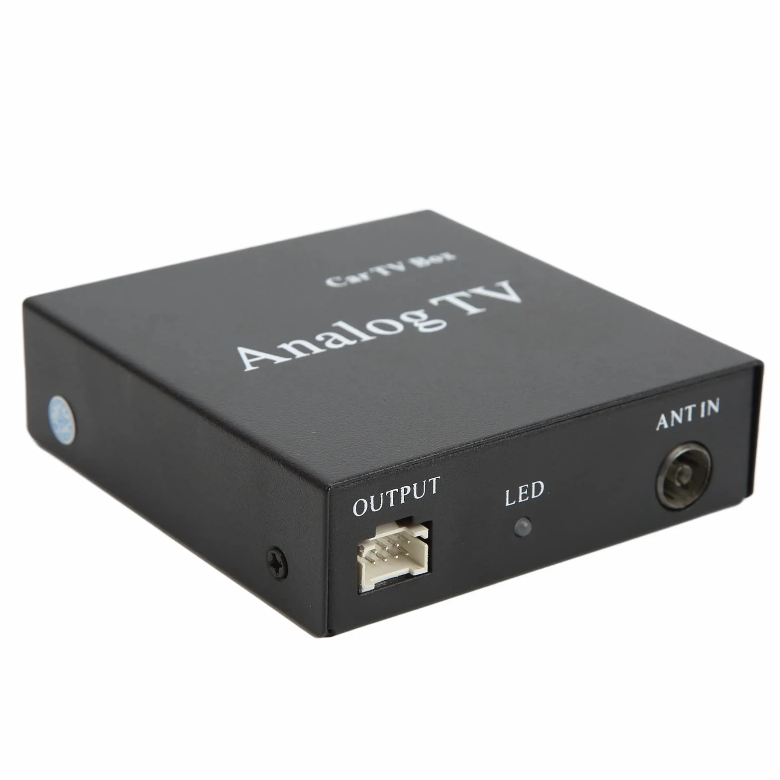Sintonizzatore TV analogico per auto, comodo utilizzo Ricevitore segnale TV analogico Immagine nitida Menu OSD Display Sistema TV completo per accessori video automatici