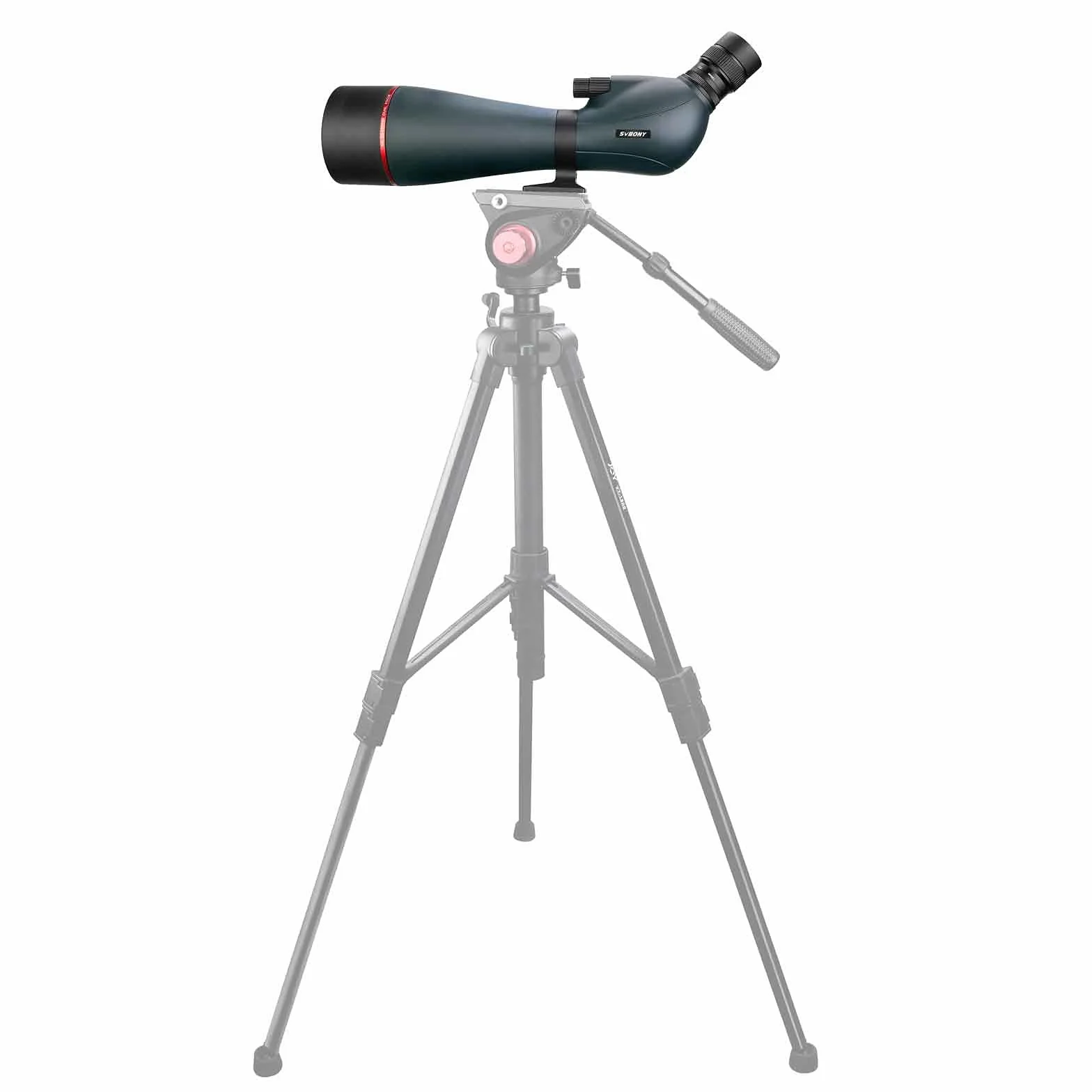 Svbony SV406 Spotting Scope 25-75x100, Prisma con Rivestimento Porro FMC a Doppia Messa a Fuoco, Cannocchiali Angolati Impermeabili HD per Astronomia Luna Birdwatching Scenario della Fauna Selvatica