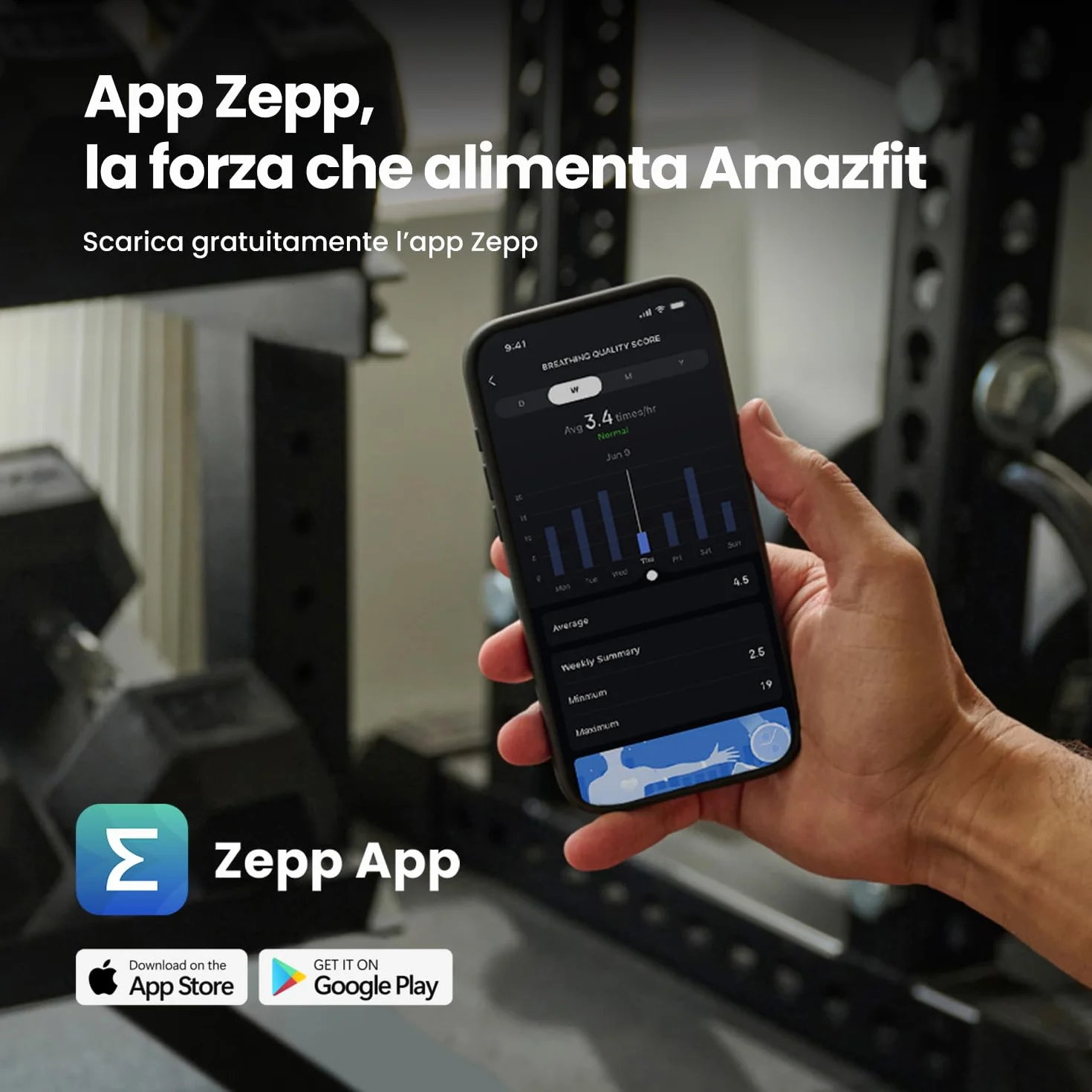 Amazfit Balance 2 Smartwatch 47mm, AMOLED 1,5", Mappe Offline, GPS Dual Band, 21 Giorni Batteria, Oltre 170 Modalità Sportive, HYROX e Golf, Allenamento di Forza, Cardio & Sonno per Android e iPhone