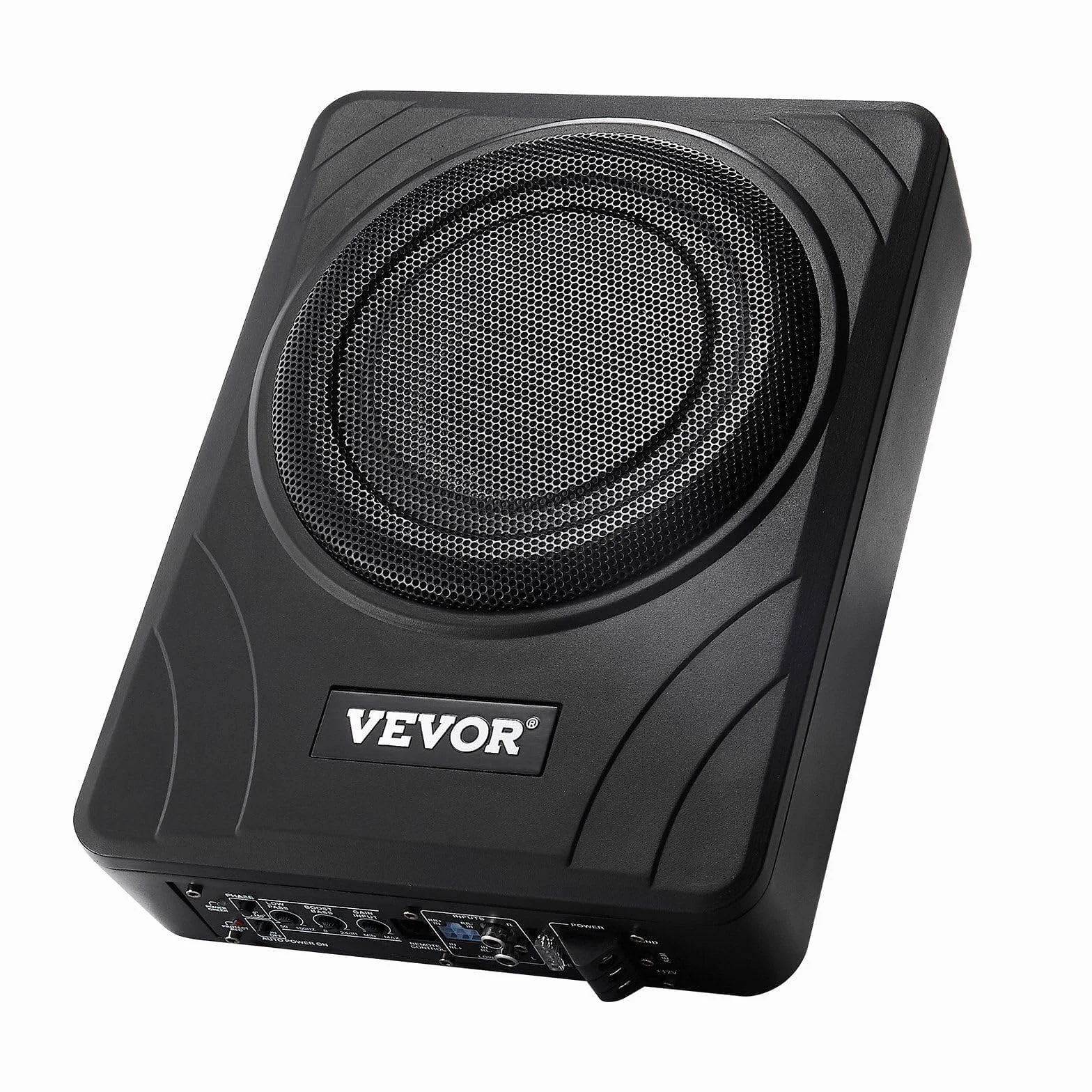 VEVOR Subwoofer per Auto Sotto Sedile 203 mm 300W Sistema Audio a Basso Profilo con Amplificatore