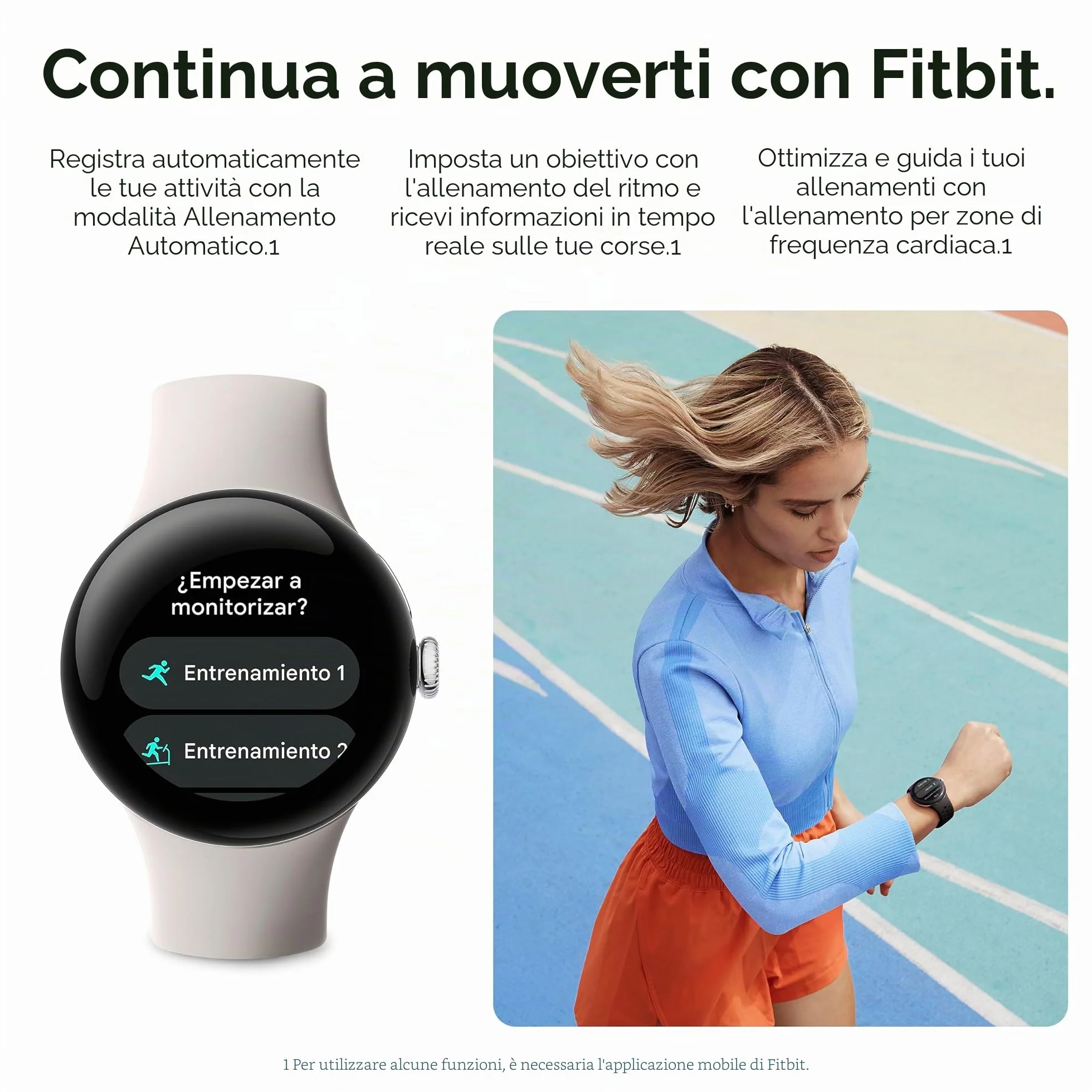 Google Pixel Watch 2 con cardiofrequenzimetro Fitbit, gestione dello stress e sicurezza, smart watch Android, cassa in alluminio nero opaco, ossidiana, WiFi (rinnovato)