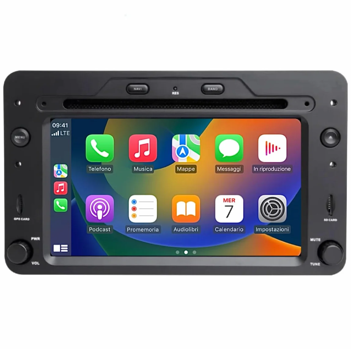 CTB Car tablet Android per ALFA 159 - BRERA Apple Carplay android auto wireless integrato 2006-2011 4GB di ram 32GB di rom 6"2 pollici GPS autoradio navigatore WI-FI Bluetooth MirrorLink