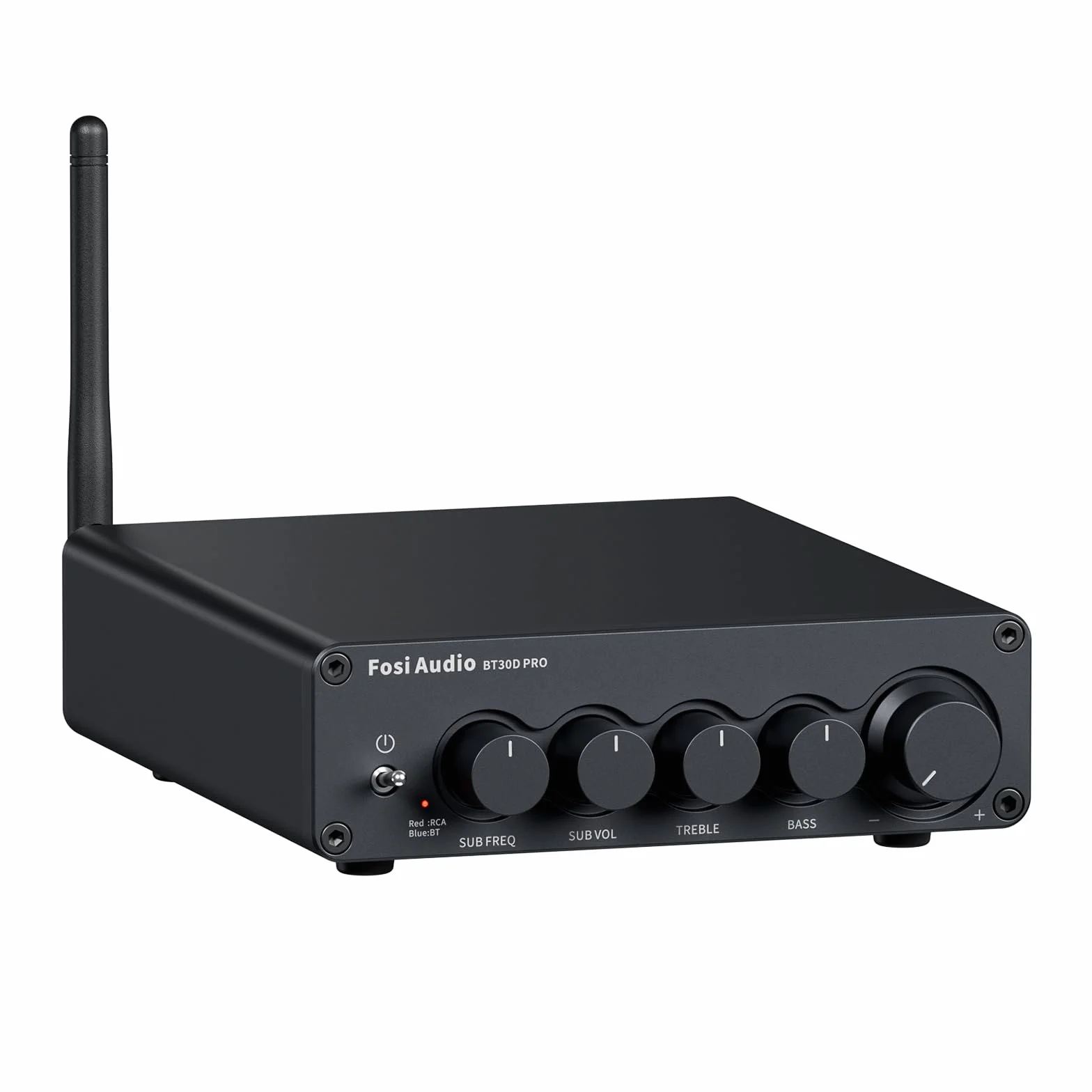 Fosi Audio BT30D Pro Amplificatore Bluetooth 2.1 Canali HiFi TDA3255 165W x2+350W Subwoofer