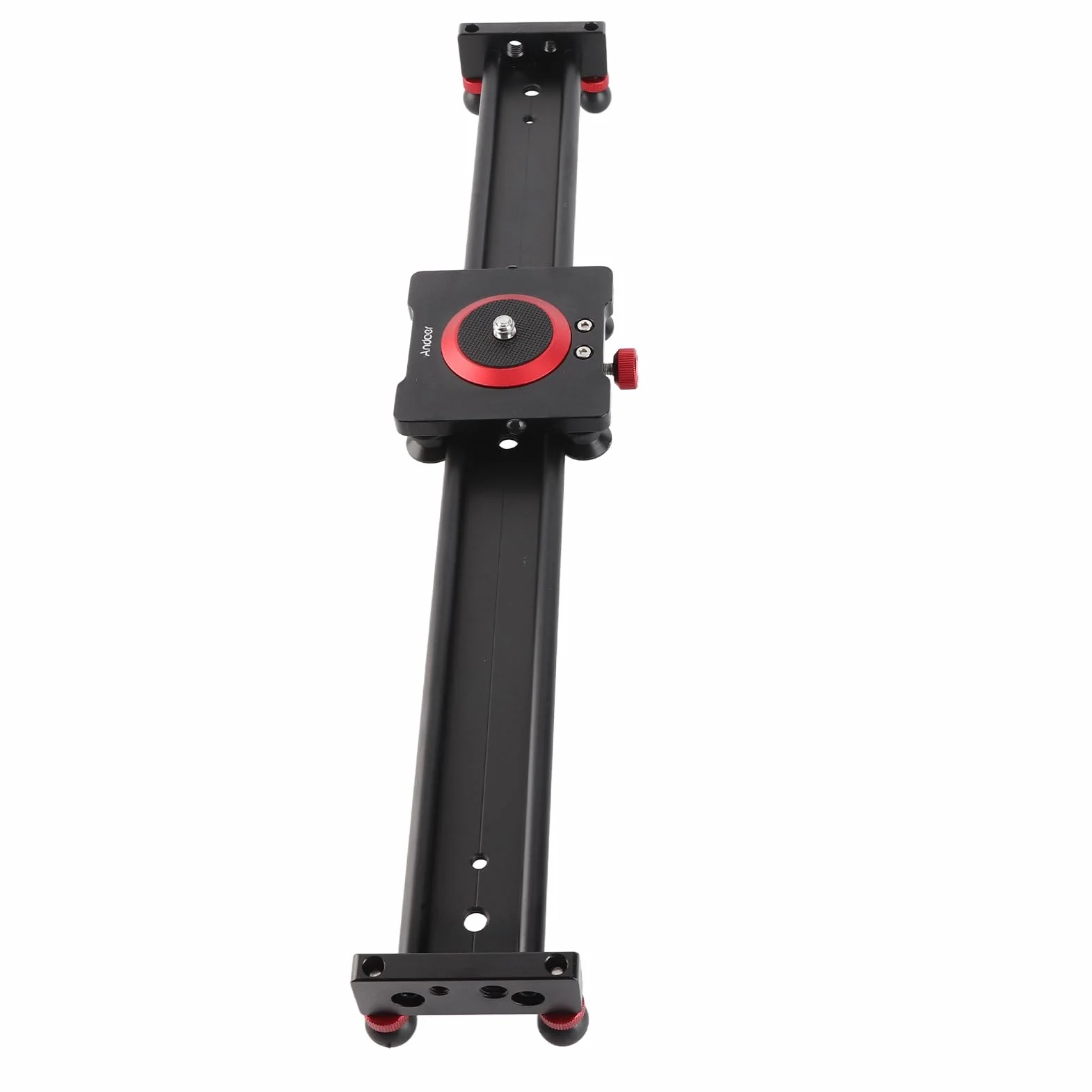 40 Cm/16 Pollici in Lega di Alluminio per Fotocamera Slider Video Stabilizzatore Binario per Fotocamera DSLR Videocamera DV Fotografia di Film, Carico Fino a 11 Libbre
