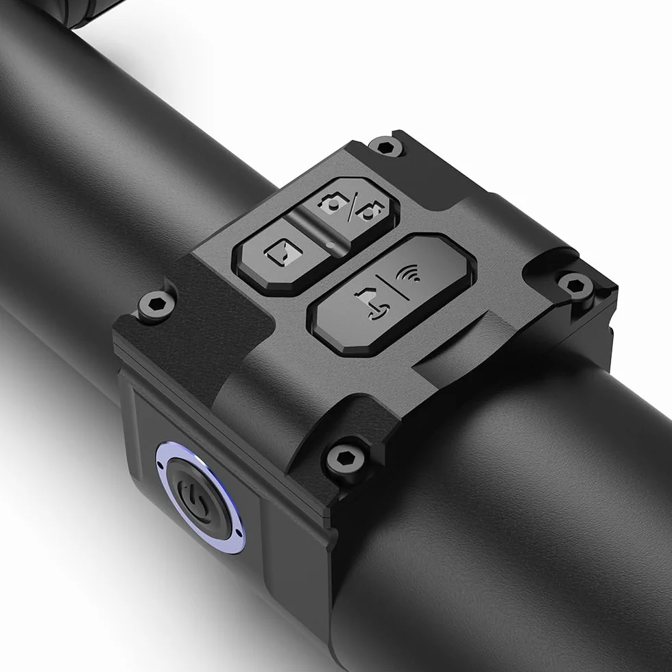 PARD Ottica per Carabina, Telemetro 1000m, risoluzione 2560x1440, registrazione video, Wi-Fi, impermeabile, DS35-LRF