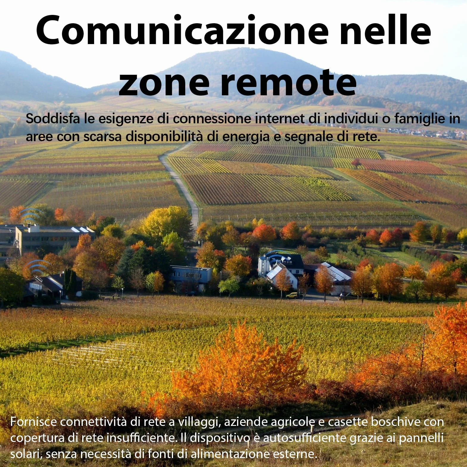 Amplificatore di segnale WiFi a batteria solare per esterni, Internet 2.4G WiFi Extender Booster a lungo raggio fino a 300 piedi, Ripetetore WiFi solare per giardino, fattoria e ranch