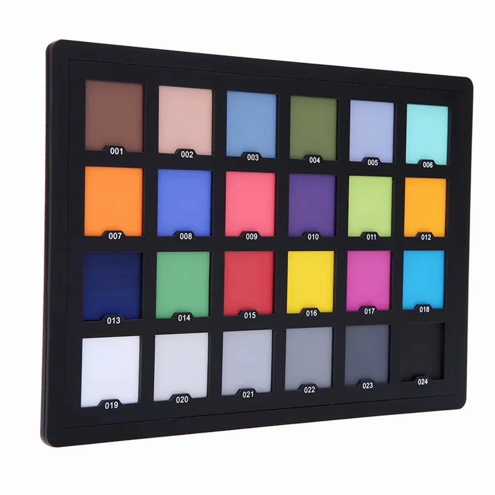 Tavola di colore per bilanciamento colore fotografia