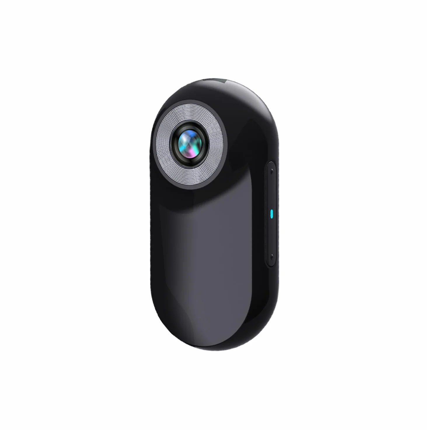 Xilecam Mini Action Cam 1080p Telecamera Animali Telecamere Nascoste da Esterno Body Cam e Accessori（Nero）