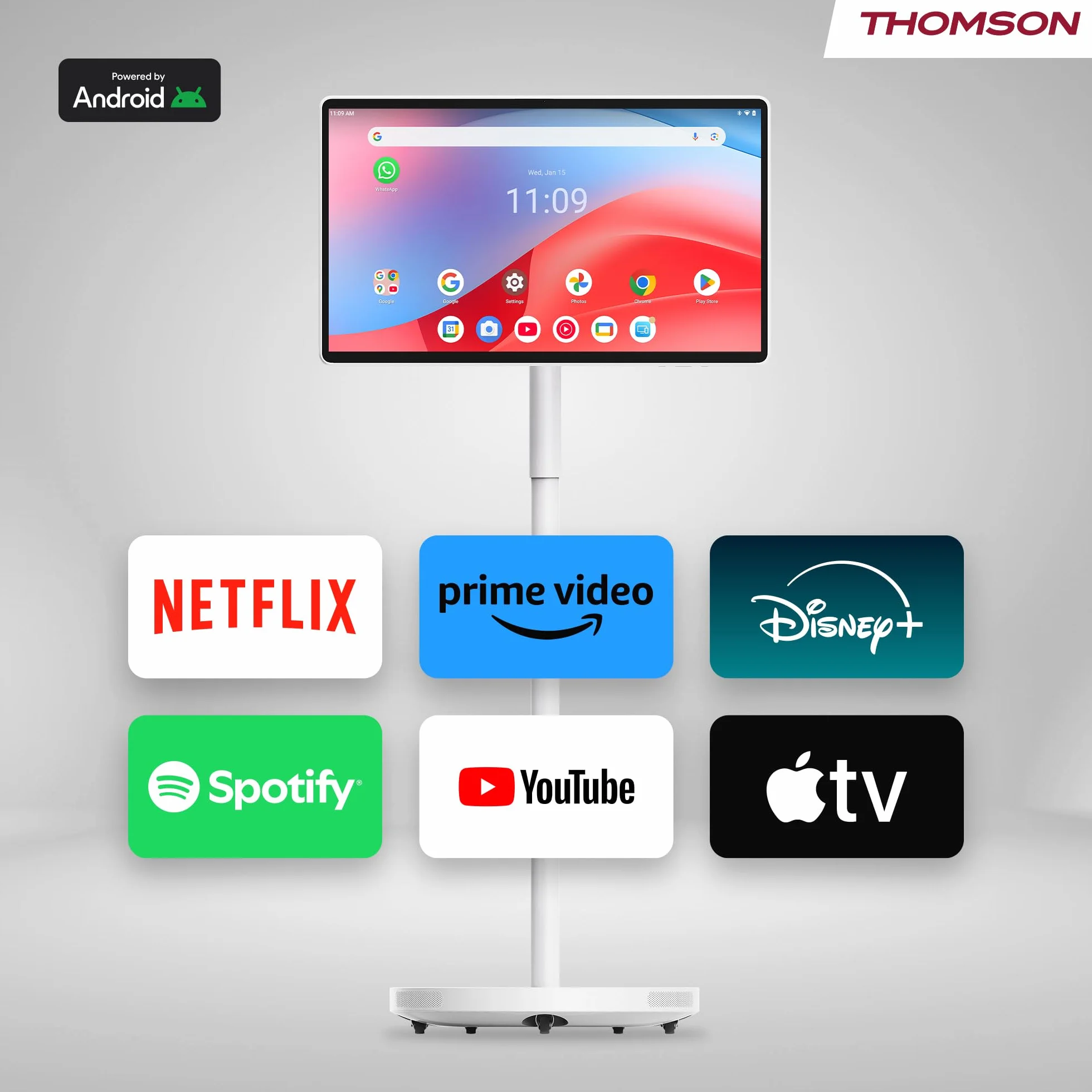 Thomson 27UE7M45 27 Cali 4K UHD Smart Touch Display Android