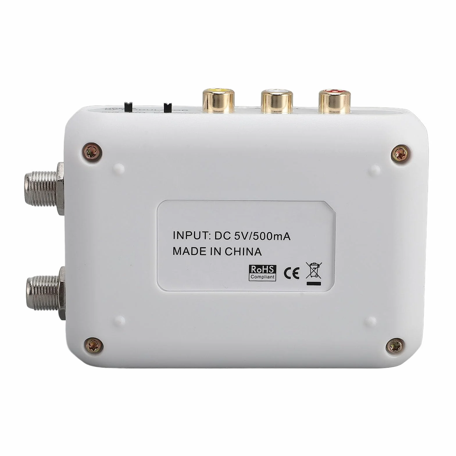 Modulatore RF HDMI a Coassiale, Convertitore VHF con Femmina Tipo F per DVR Laptop TV