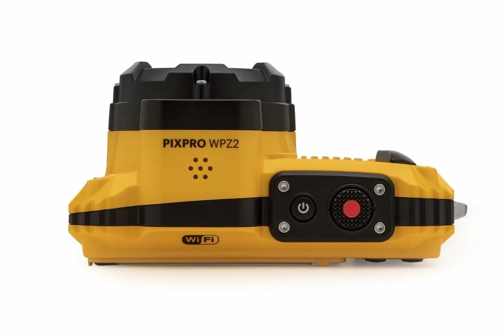 KODAK Pixpro WPZ2 - Fotocamera Digitale Compatta 16M Pixel, Impermeabile fino a 15m, Antiurto, Video 720p, Schermo LCD 2,7 - Batteria Li-ion, Giallo