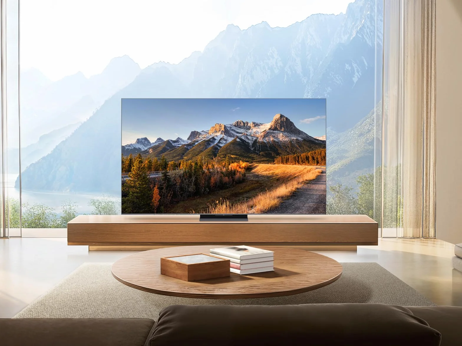TCL 65Q8C 65-calowy QD-Mini LED TV 4K HDR Premium 4500 ZeroBorder Google TV Dolby Vision IQ Atmos CrystGlow WHVA