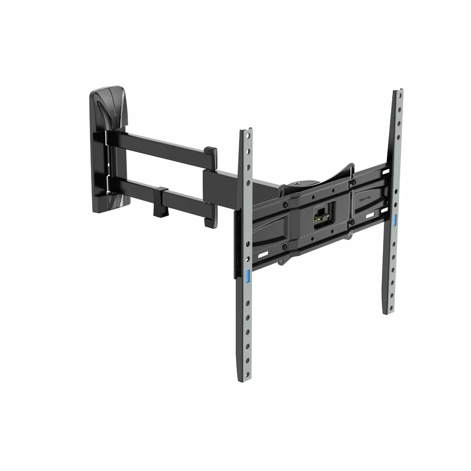 Meliconi Slimstyle Plus 400 SDR, Supporto TV Parete 40''-82'' VESA 200-300-400, Portata Max 30g, Rotazione orizzontale ±90° e Verticale +10°/-5°, Fast Block System e Easy Fix Up & Down, Made in Italy
