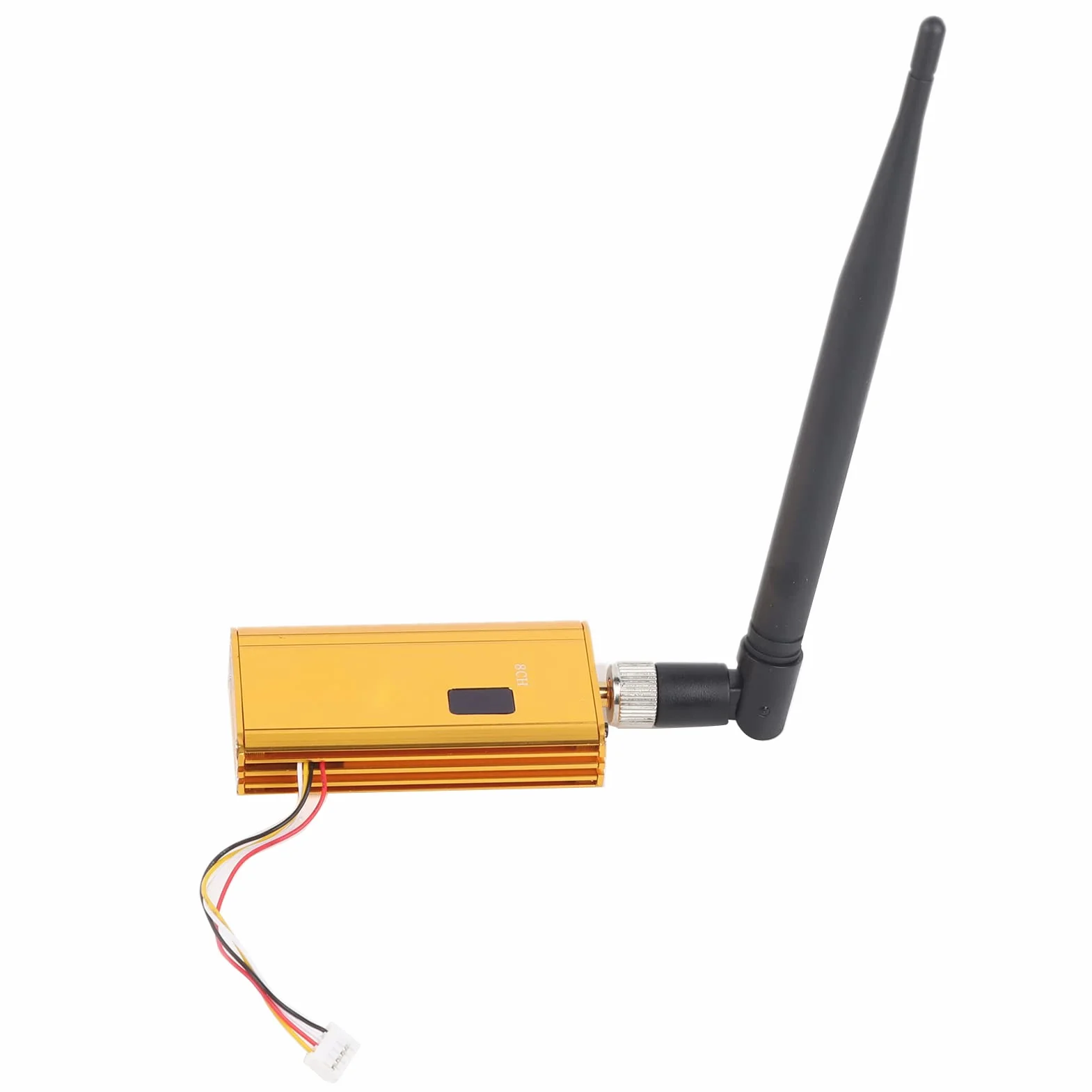 Ricevitore Trasmettitore Wireless 1.2G 1.5W, Trasmissione Sincrona Audio Video, Alta Sensibilità, Compatibile con Videocamera DVD VCR