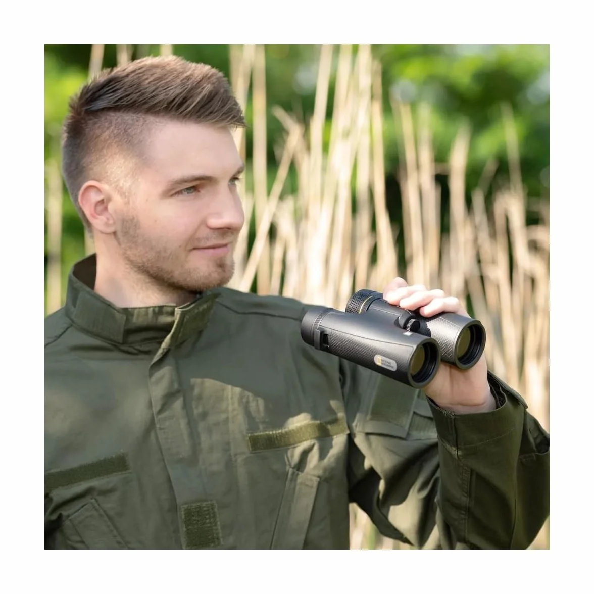 National Geographic 90-76500 Binocolo, 8 x 42 cm, nero
