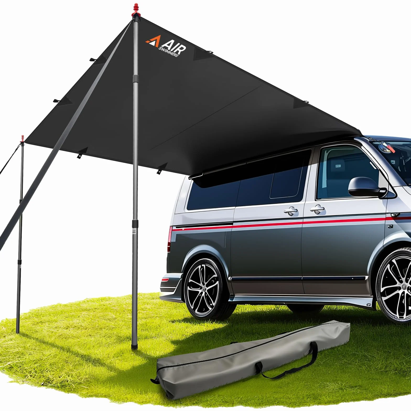 Tendalino Camper Impermeabile Anti UV VW T5 T4 T6 Tenda da Sole per Roulotte Veranda