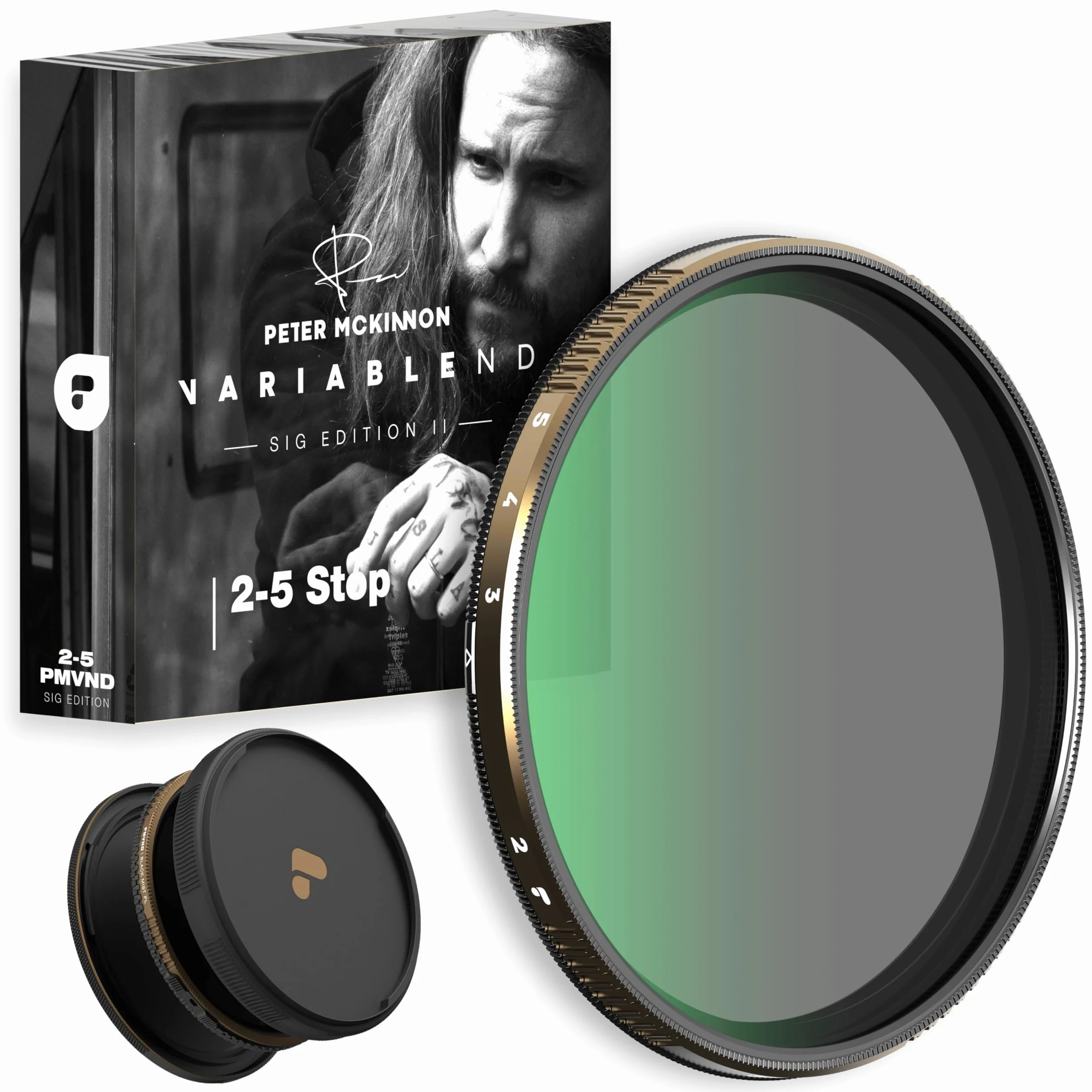 PolarPro - Filtre Vario VND - 82 mm - 6/9 Stops Edition II - Peter McKinnon
