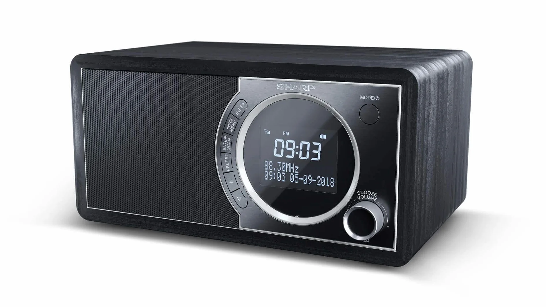 Sharp DR-450 radio Acero inoxidable
