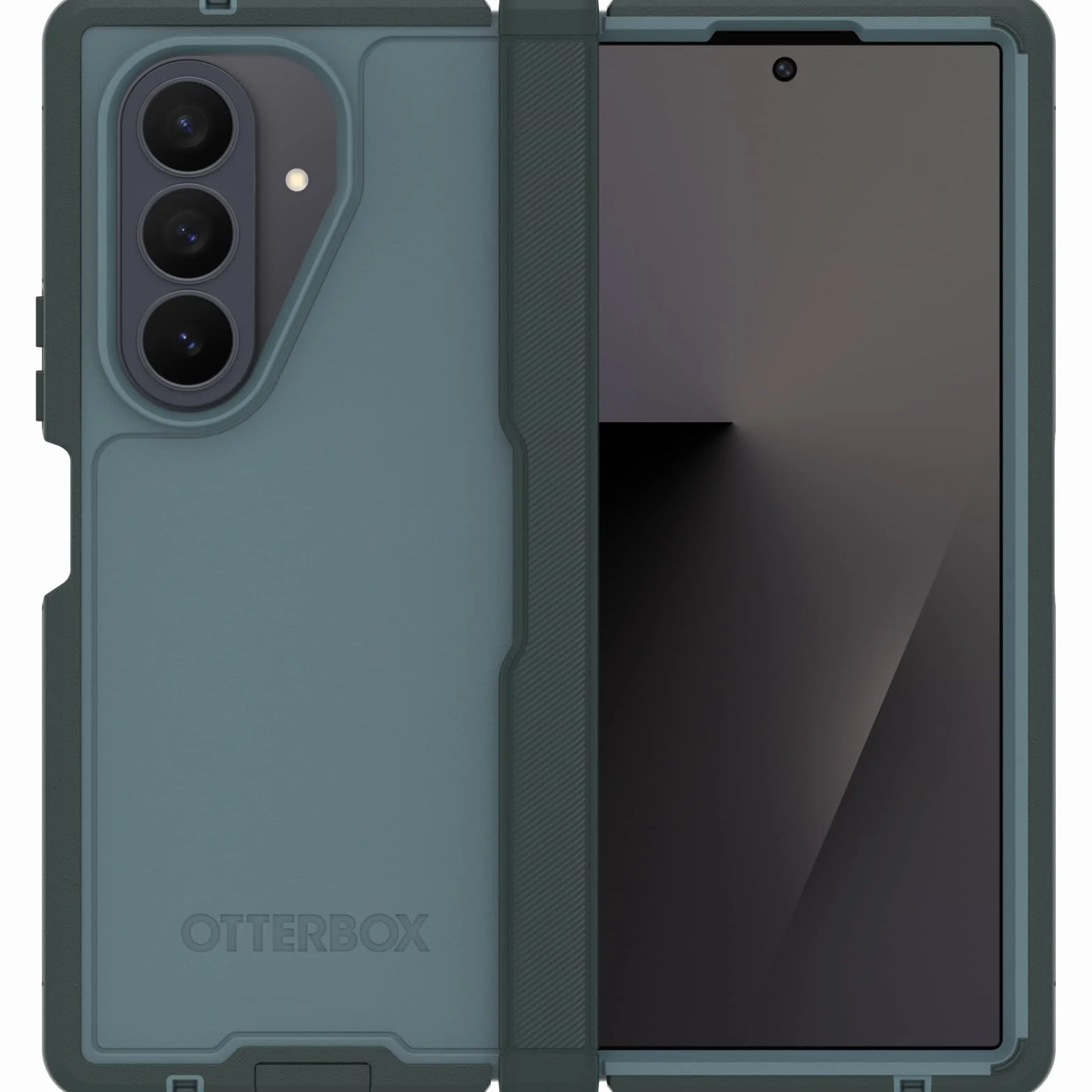 OtterBox Cover Defender Pro Series XT con Magneti per Samsung Galaxy Z Fold7, resistente a shock e cadute, cover ultra robusta,testata 4x norme MIL-STD 810G, per telefoni pieghevoli, Verde