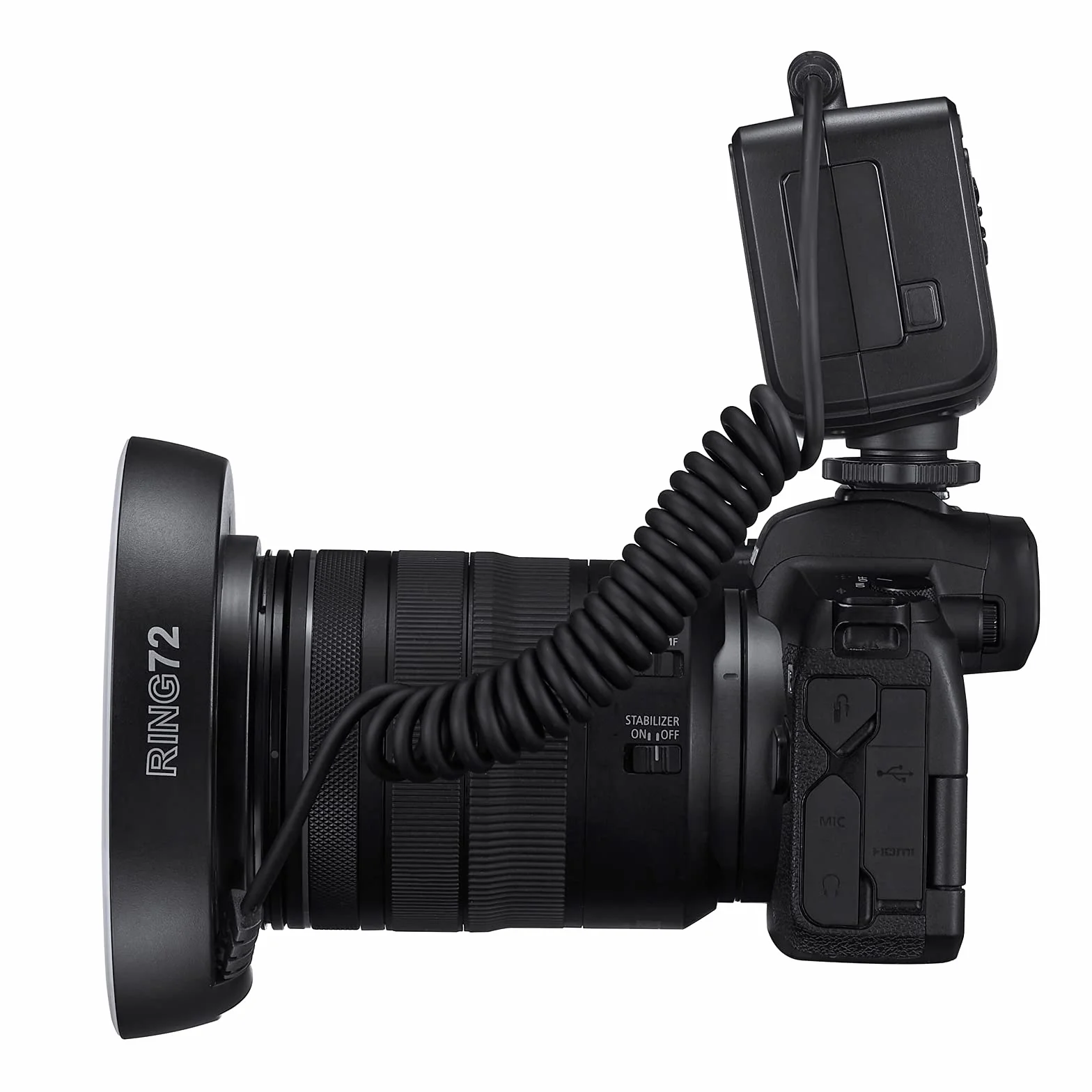 GODOX RING72 Macro Ring Light 5600K LED Luce Ad Anello 8W CRI 96 TLCI 97 con 49mm 52mm 55mm 58mm 62mm 67mm 72mm 77mm Anello Di Adattatore A Lenti