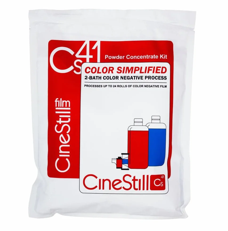 CineStill CS41 - Kit di quartiere liquido per la lavorazione di pellicola negativa a colori C-41