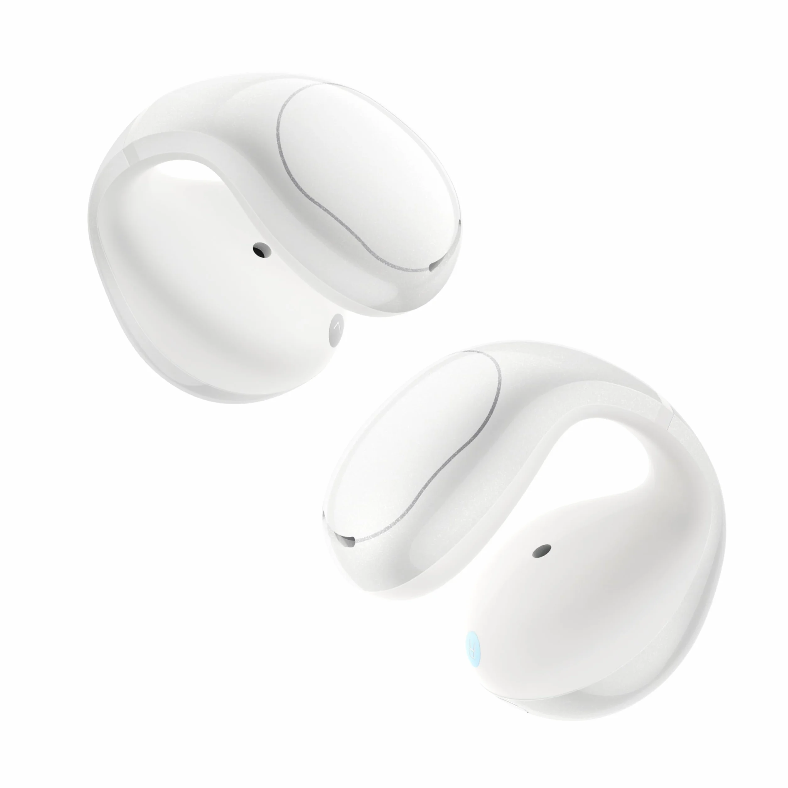 Soundcore C30i di Anker, auricolari open-ear con clip, comodi e leggeri, custodia design rigido, archetti collegabili, driver potenti per suono nitido, 30 ore di autonomia, resistente all'acqua IPX4