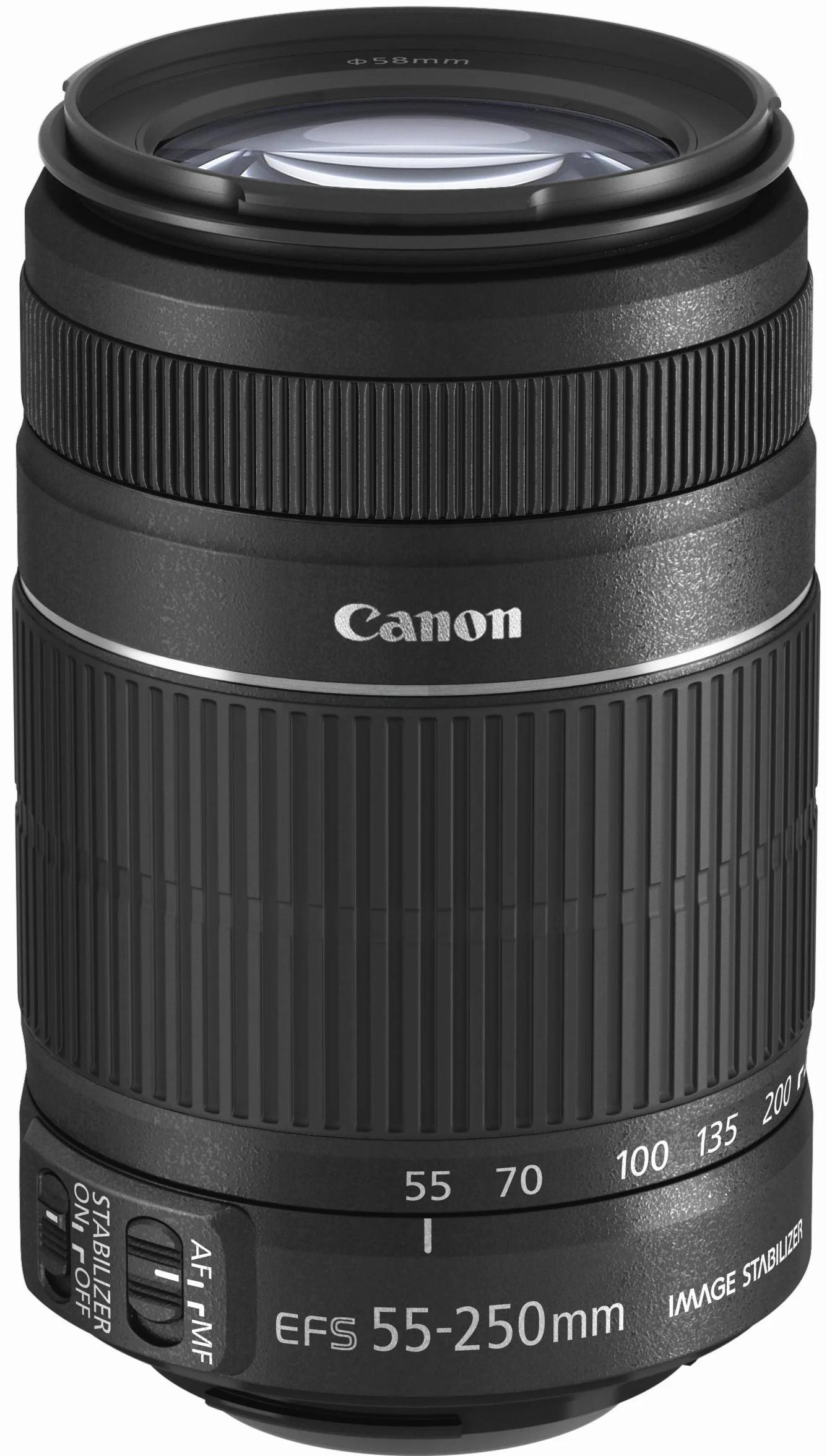Canon EF-S 55-250mm f/4-5.6 IS II Teleobiettivo Zoom Nero Ricondizionato