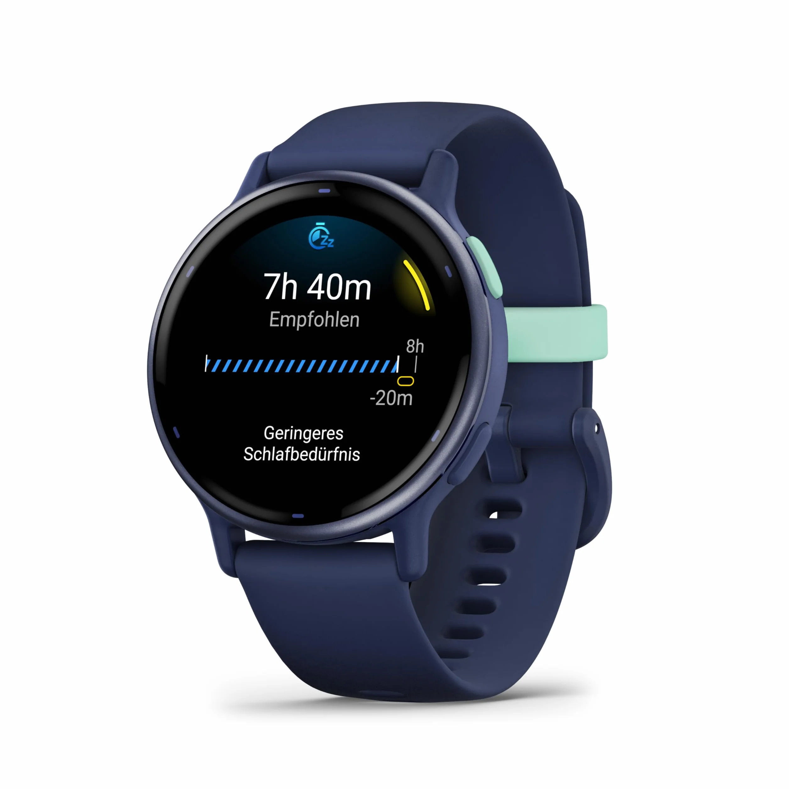 Garmin vívoactive 5, Smartwatch AMOLED 1,2", Cassa 42mm, Musica, Pay, +30 Sport, GPS, Cardio, Coach Sonno, Benefici Workout, Autonomia 11 giorni (Blue & Blue Metallic) (Ricondizionato)