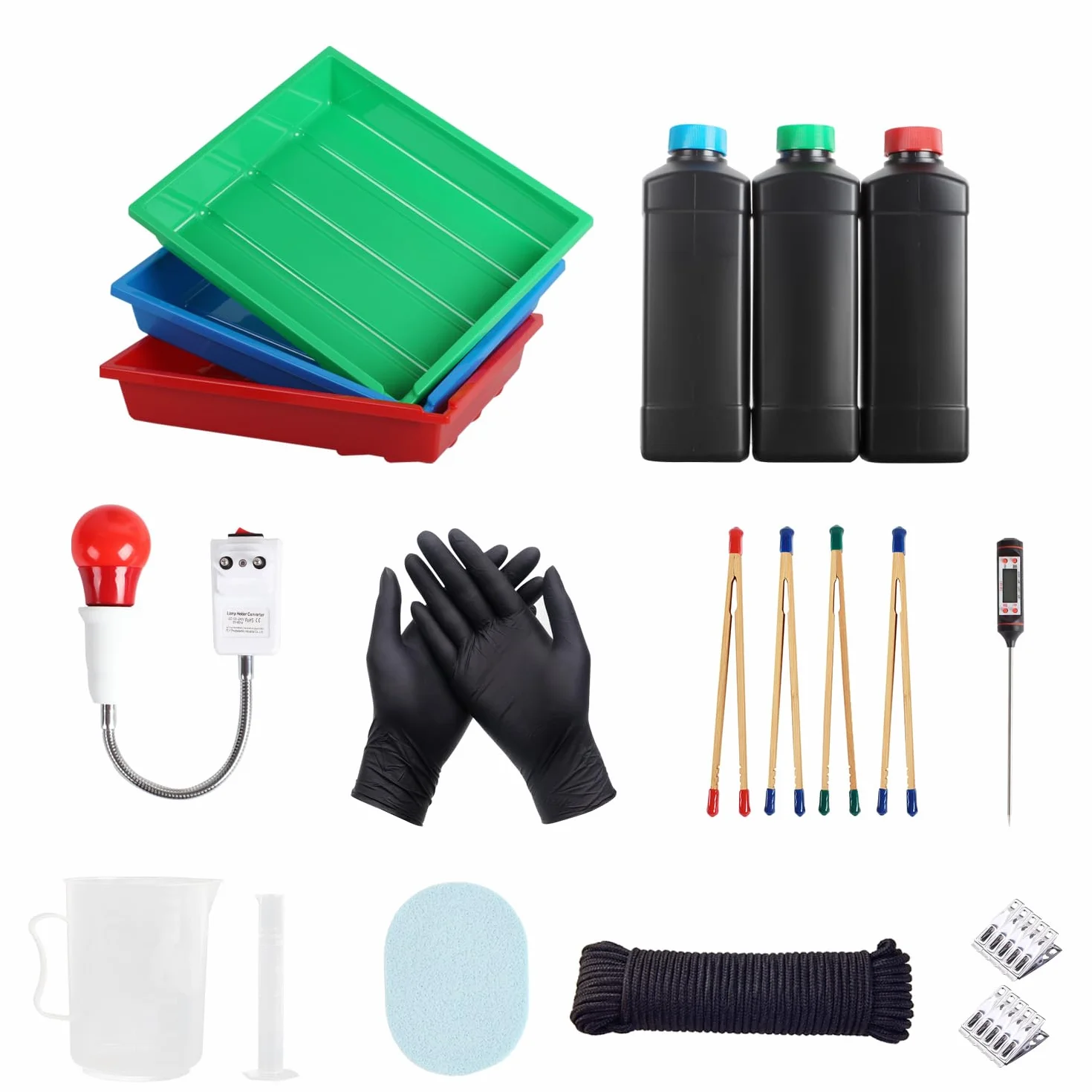 eTone Set di attrezzature per lo sviluppo della camera scura 120 135 pellicole in bianco e nero