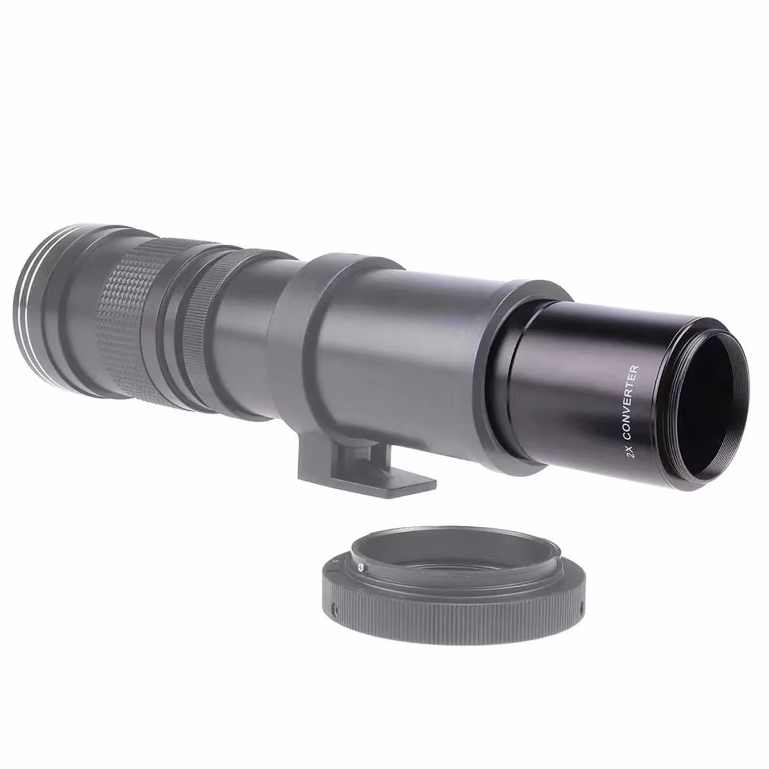 Teleconvertitore 2X per Obiettivo T2 Mount 420-800mm 650-1300mm 500mm 800mm 900mm, Convertitore di Lenti di Ingrandimento 2X