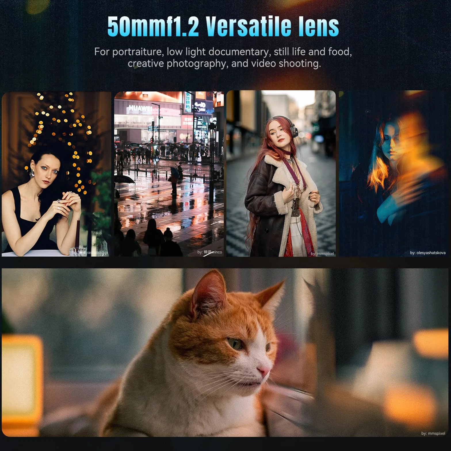 7Artisans 50mm F1.2 per E-Mount Obiettivo, APS-C Messa a fuoco manuale, compatibile con Sony E-Mount A6000/A5000/A3000/Nex serie a6700 nex-5t nex-3n nex-6 nex-5r nex-5n