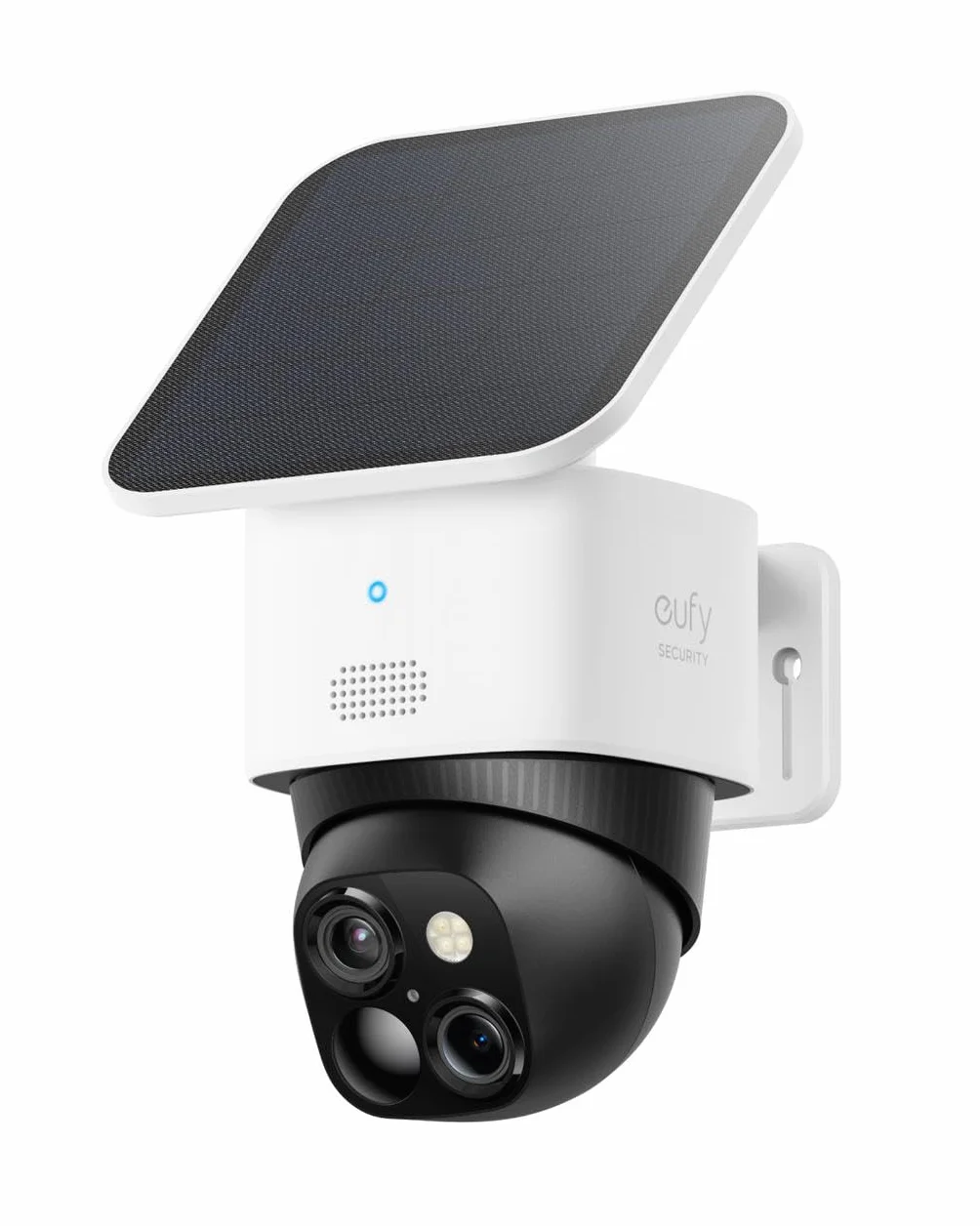 eufy Security SoloCam S340 3K telecamera pannello solare, telecamera wi-fi esterno senza fili, sorveglianza a 360°, Wi-Fi a 2,4 GHz, nessun costo mensile, compatibile con HomeBase 3