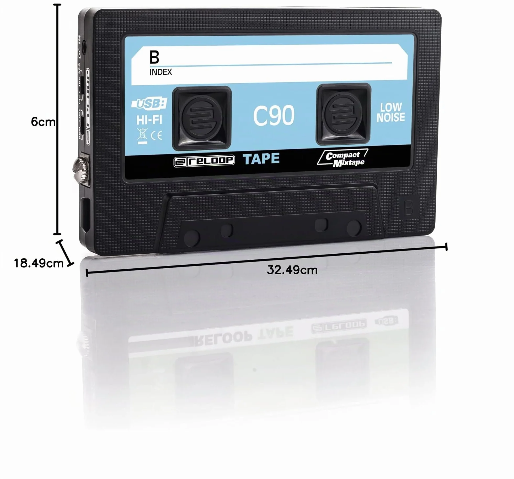 Reloop Tape Mixsession-Recorder Accessorio per DJ