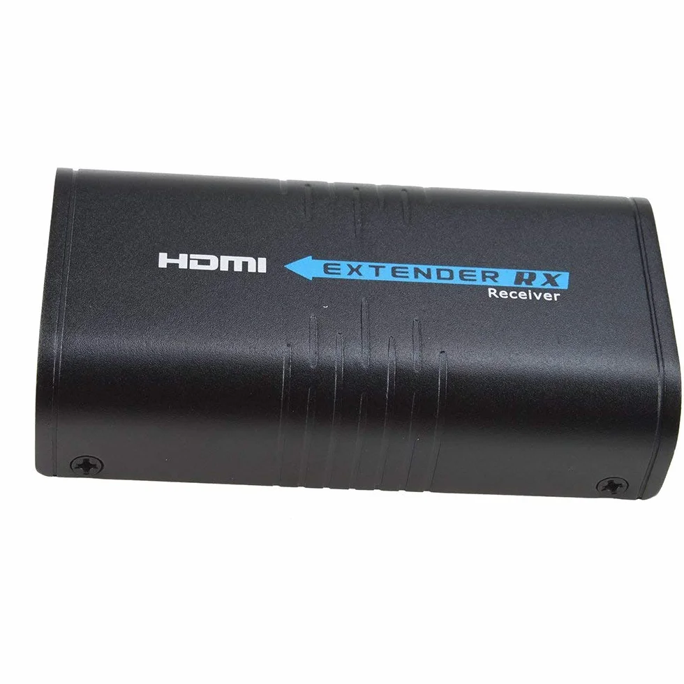 AGPTEK LKV373A HDMI 1080P Ricevitore per Estensore su CAT5E CAT6 LAN- Supporta 100-120M Larghezza di banda Ethernet Conforme HDCP, estende il segnale HDMI a TCP/IP
