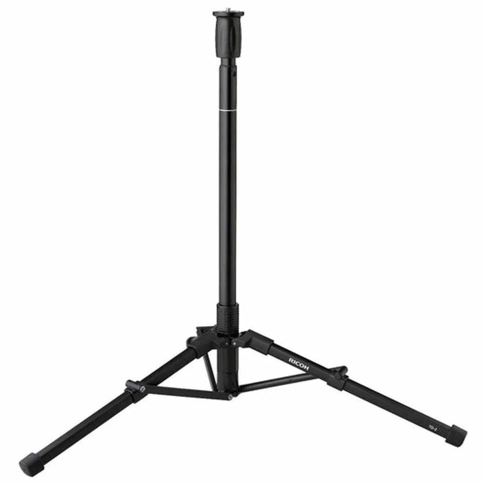 RICOH THETA Stand TD-2: Compatibile con tutti i modelli RICOH THETA della serie, Dimensioni: estensione massima: 150cm / Lunghezza chiusa: 45.7cm / Peso: 463g