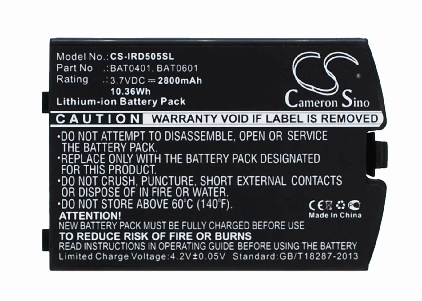 Batteria GPS Iridium 9505A, Li-ion, 2800 mAh